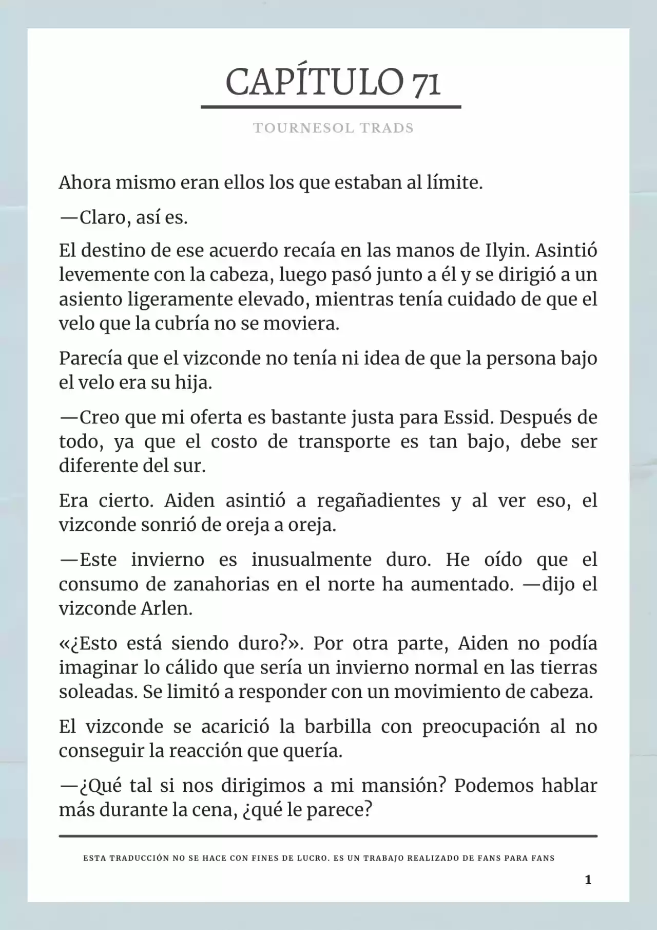 Cómo Sobrevivir Como Esposa Del Duque Monstruo (Novela) - Capítulo 71 - Página 2 - LectorTMOo
