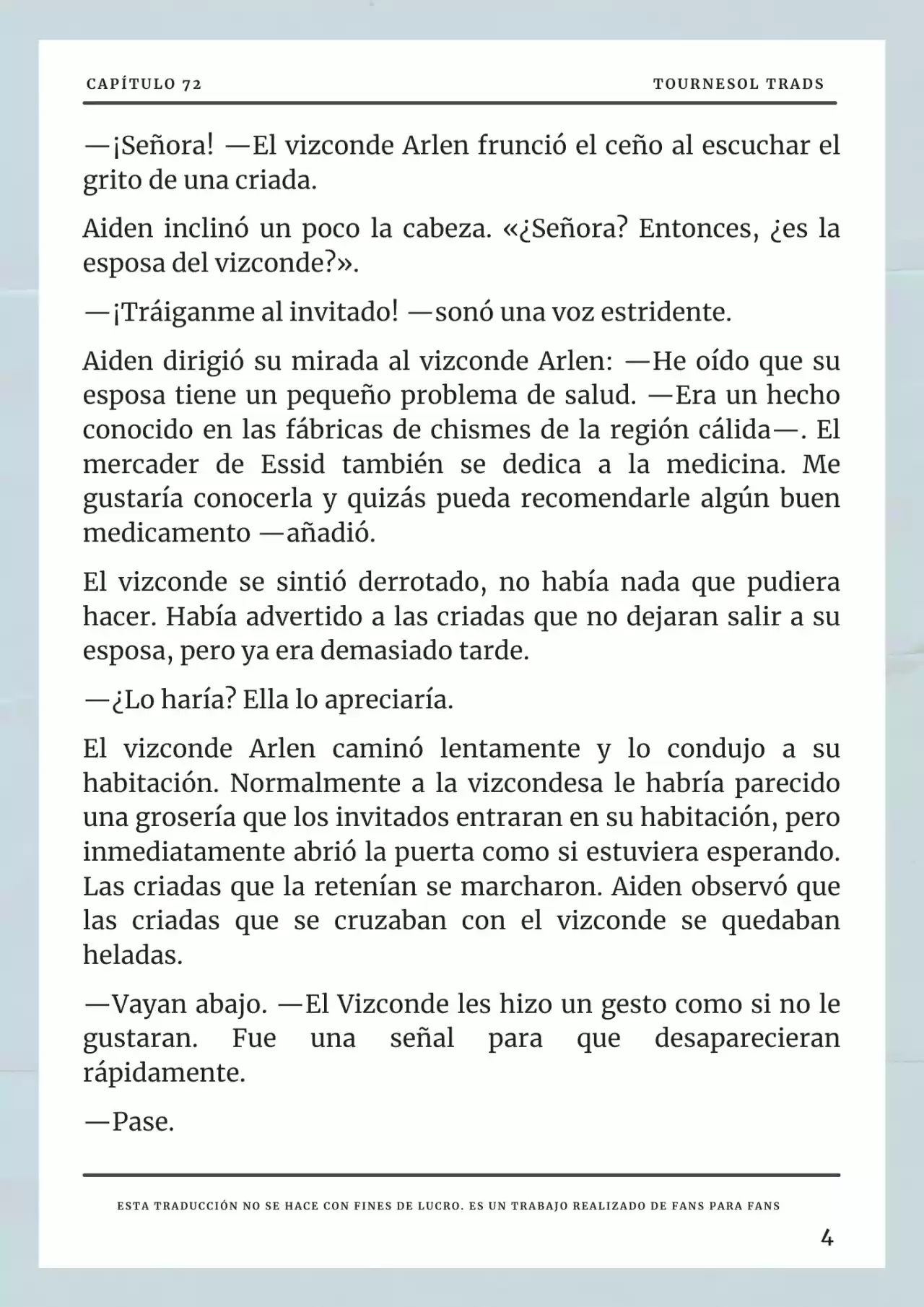 Cómo Sobrevivir Como Esposa Del Duque Monstruo (Novela) - Capítulo 72 - Página 5 - LectorTMOo