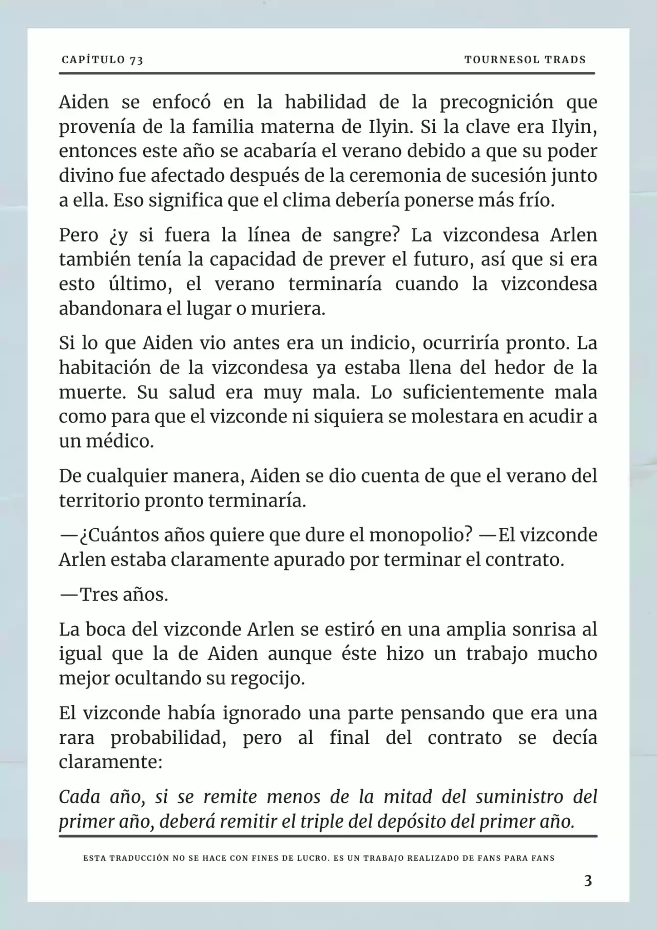Cómo Sobrevivir Como Esposa Del Duque Monstruo (Novela) - Capítulo 73 - Página 4 - LectorTMOo