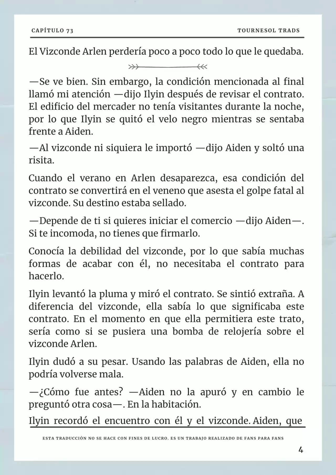 Cómo Sobrevivir Como Esposa Del Duque Monstruo (Novela) - Capítulo 73 - Página 5 - LectorTMOo