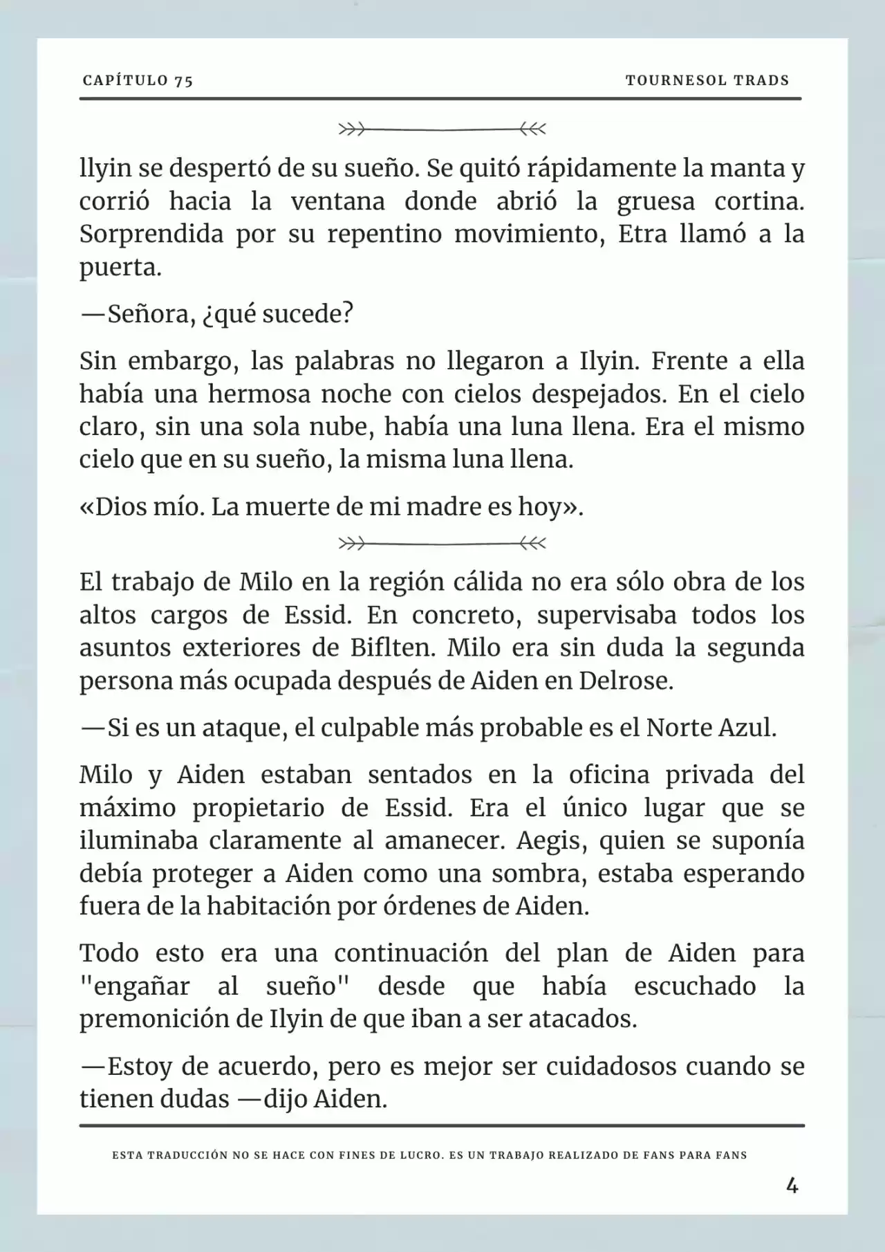 Cómo Sobrevivir Como Esposa Del Duque Monstruo (Novela) - Capítulo 75 - Página 5 - LectorTMOo