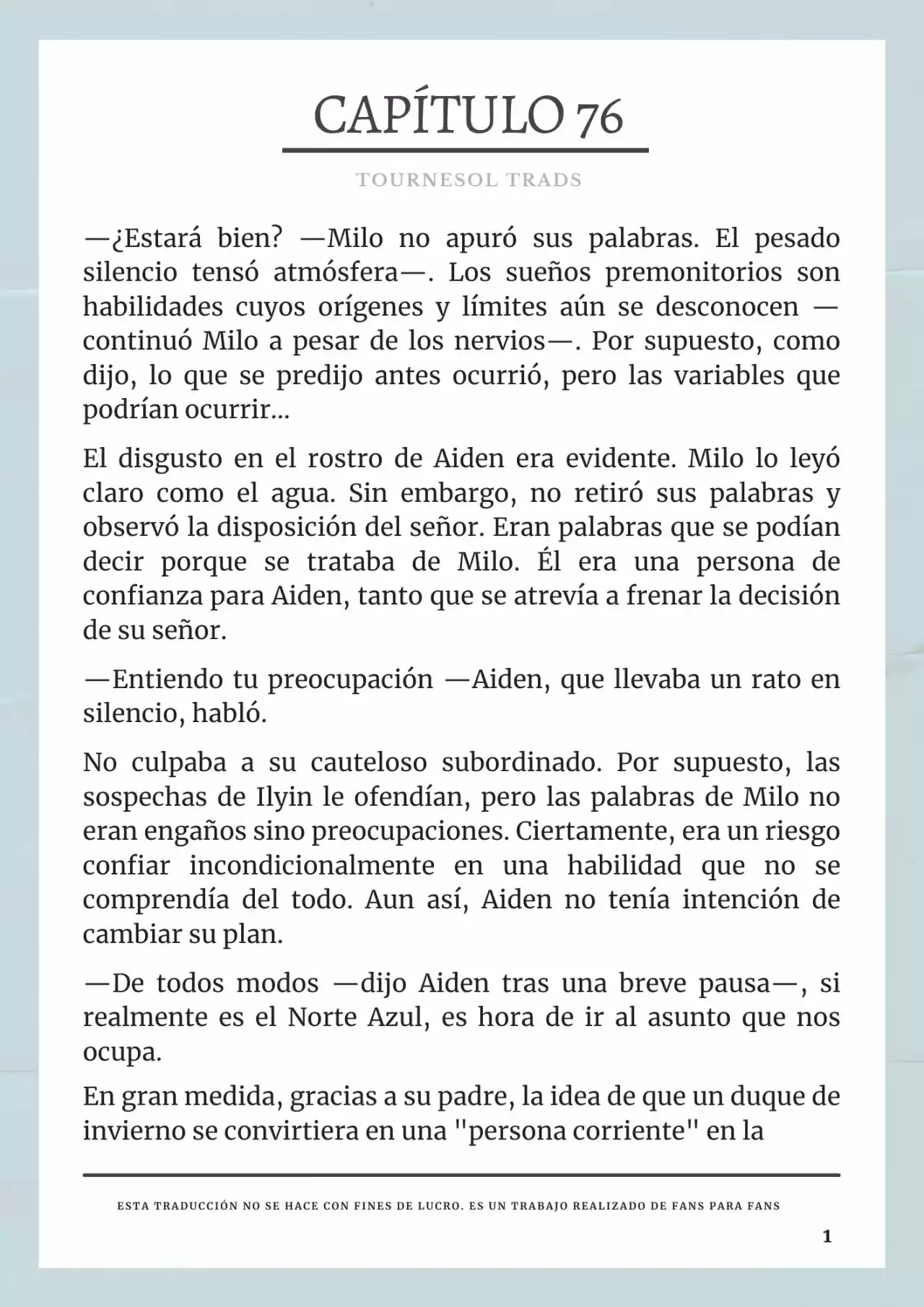 Cómo Sobrevivir Como Esposa Del Duque Monstruo (Novela) - Capítulo 76 - Página 2 - LectorTMOo