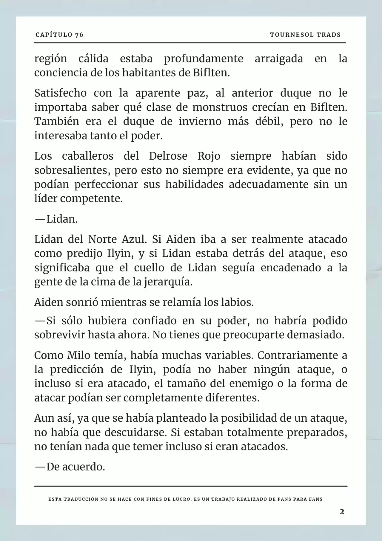 Cómo Sobrevivir Como Esposa Del Duque Monstruo (Novela) - Capítulo 76 - Página 3 - LectorTMOo