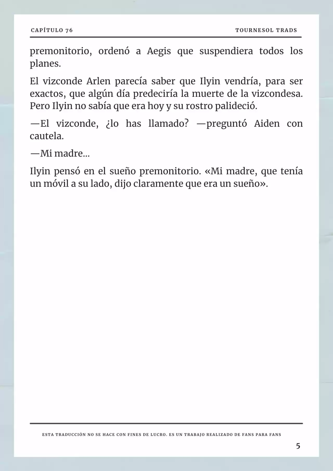 Cómo Sobrevivir Como Esposa Del Duque Monstruo (Novela) - Capítulo 76 - Página 6 - LectorTMOo