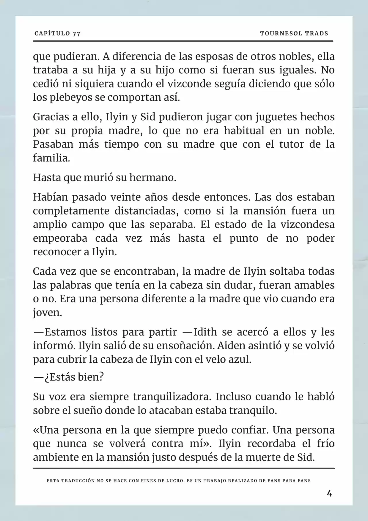 Cómo Sobrevivir Como Esposa Del Duque Monstruo (Novela) - Capítulo 77 - Página 5 - LectorTMOo