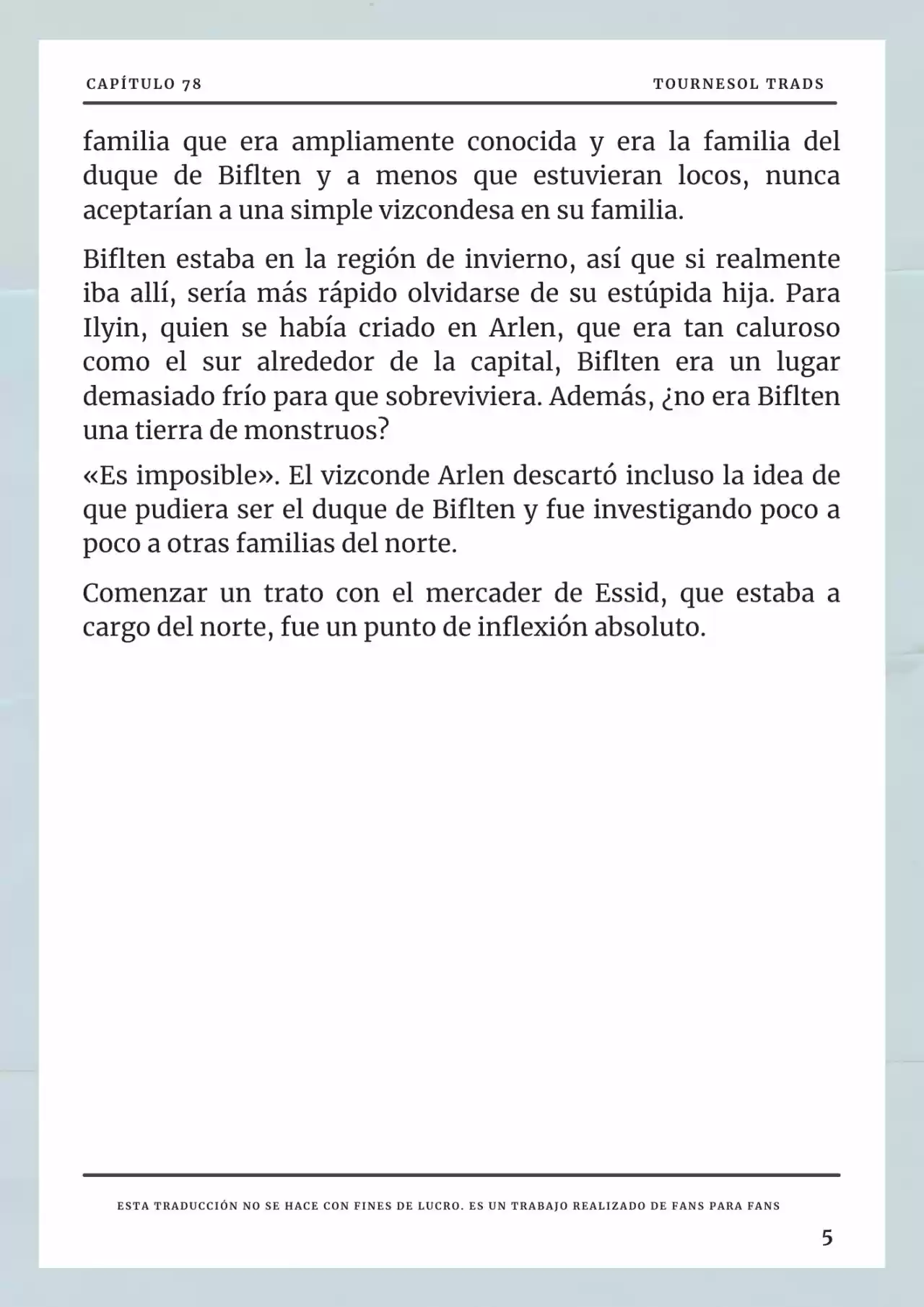 Cómo Sobrevivir Como Esposa Del Duque Monstruo (Novela) - Capítulo 78 - Página 6 - LectorTMOo