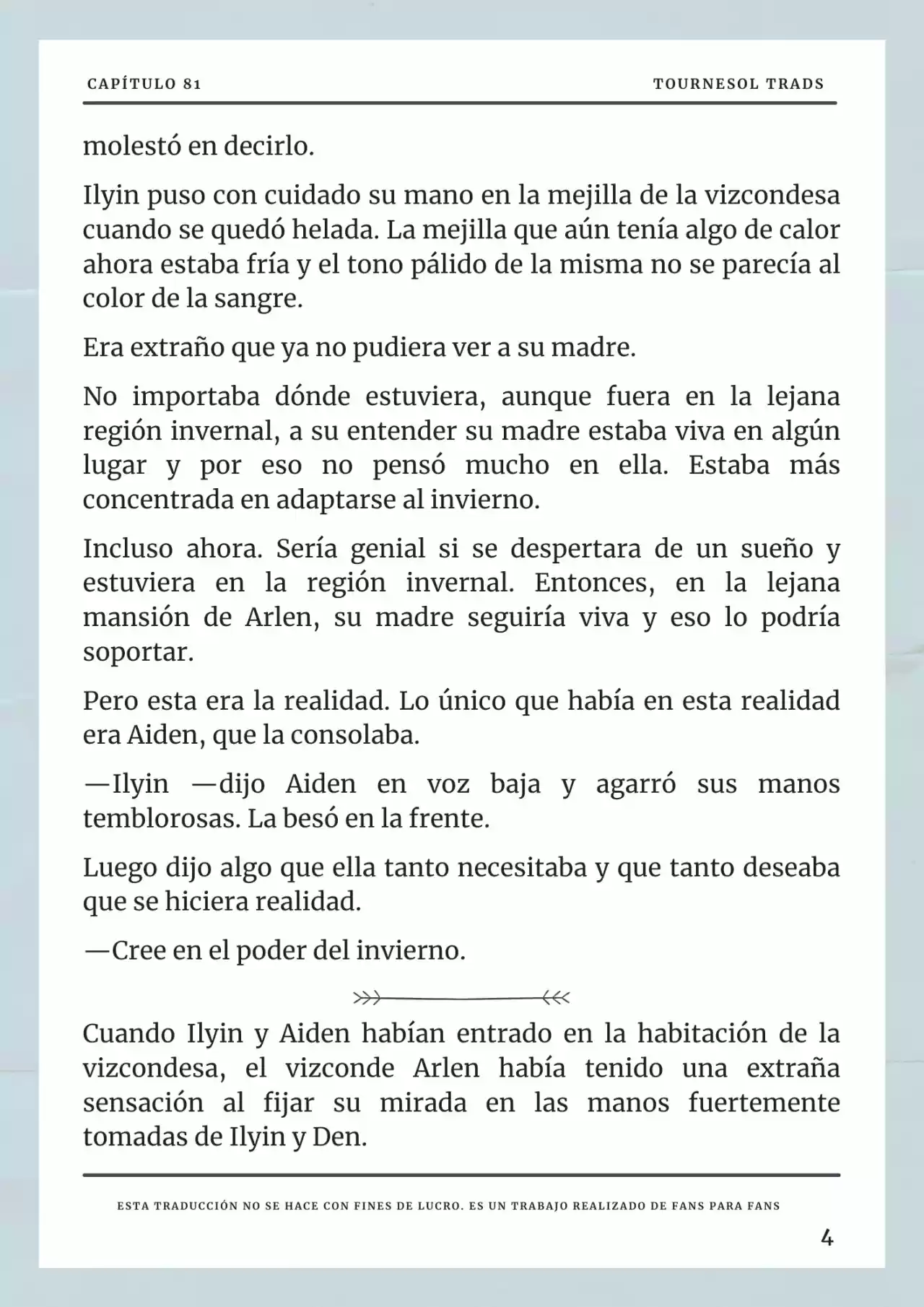 Cómo Sobrevivir Como Esposa Del Duque Monstruo (Novela) - Capítulo 81 - Página 5 - LectorTMOo