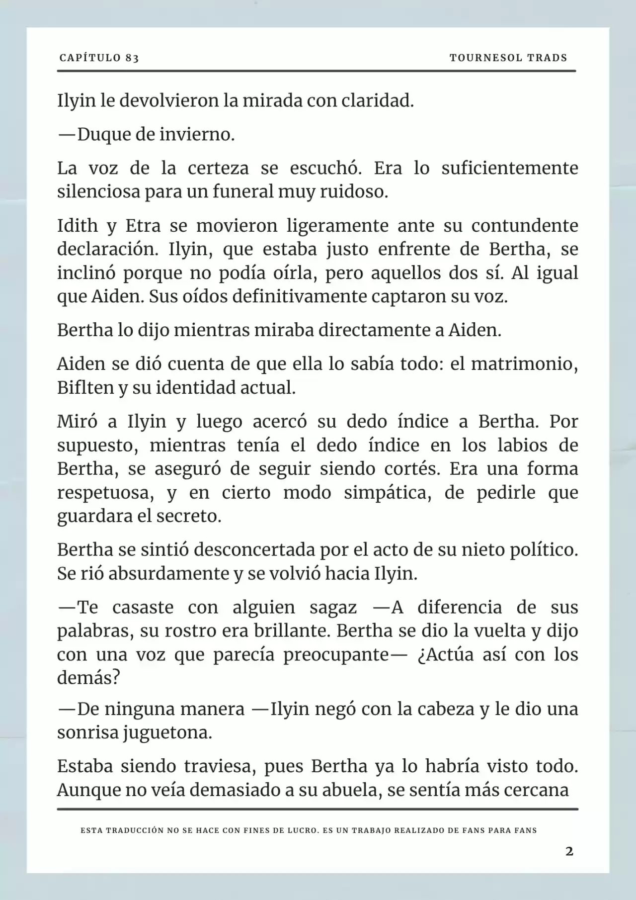 Cómo Sobrevivir Como Esposa Del Duque Monstruo (Novela) - Capítulo 83 - Página 3 - LectorTMOo