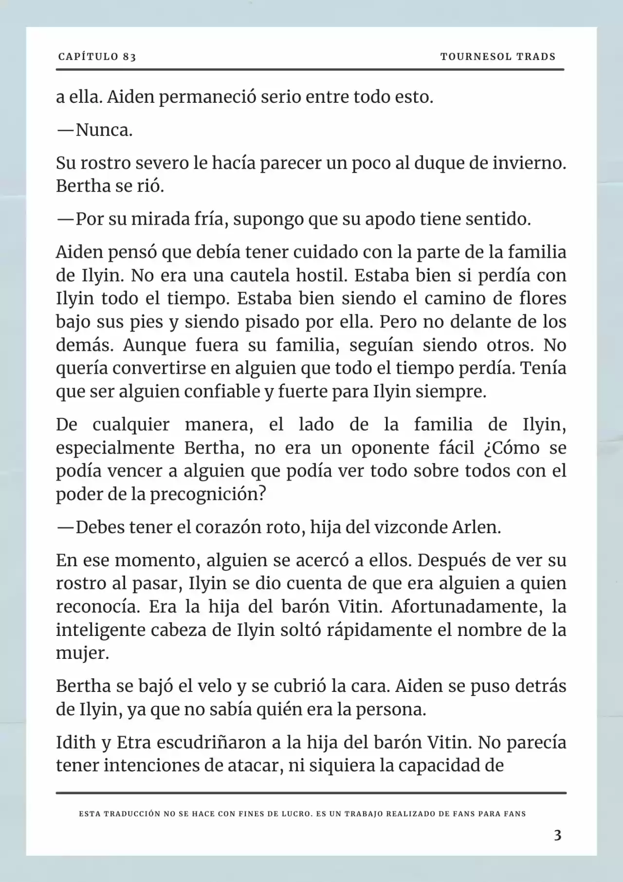 Cómo Sobrevivir Como Esposa Del Duque Monstruo (Novela) - Capítulo 83 - Página 4 - LectorTMOo