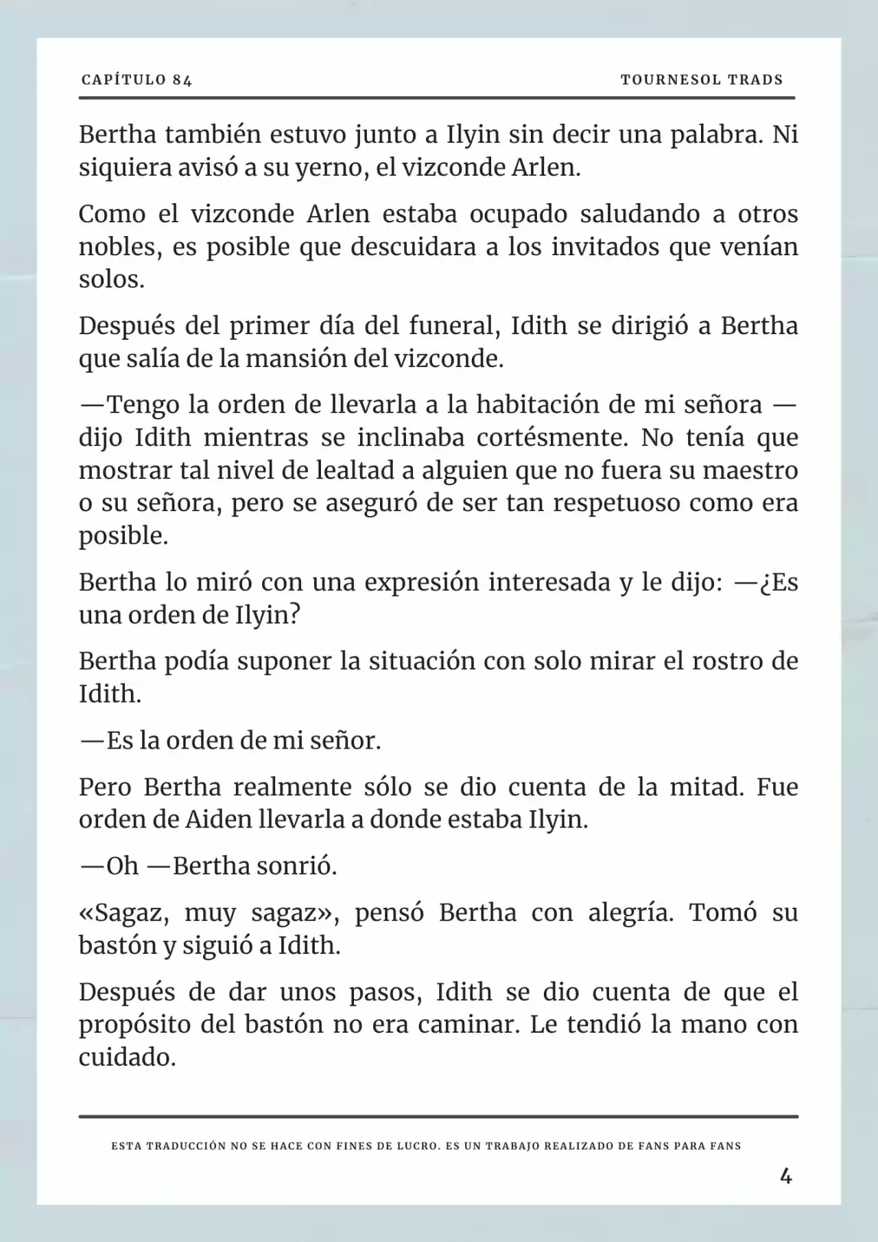 Cómo Sobrevivir Como Esposa Del Duque Monstruo (Novela) - Capítulo 84 - Página 5 - LectorTMOo