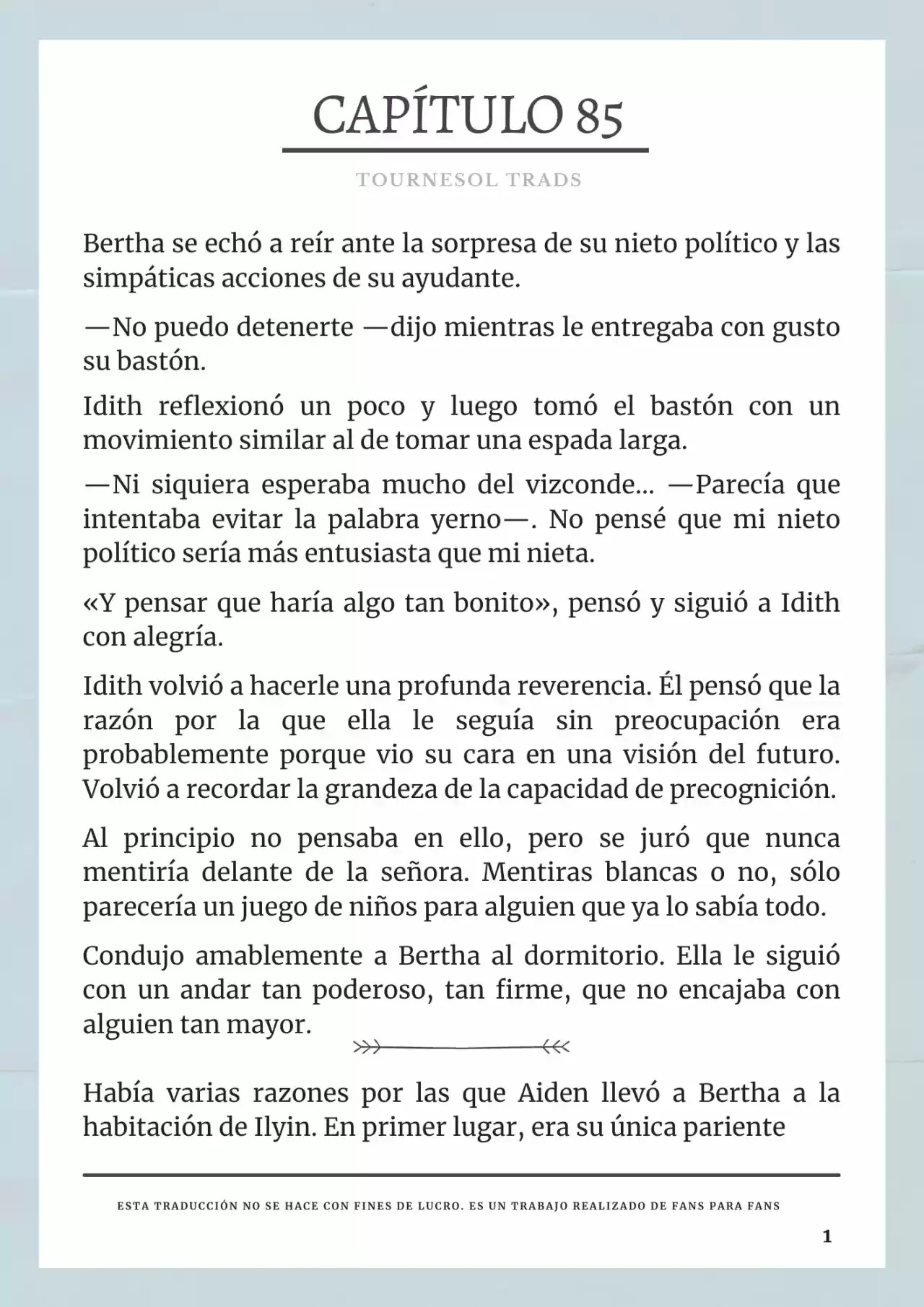Cómo Sobrevivir Como Esposa Del Duque Monstruo (Novela) - Capítulo 85 - Página 2 - LectorTMOo