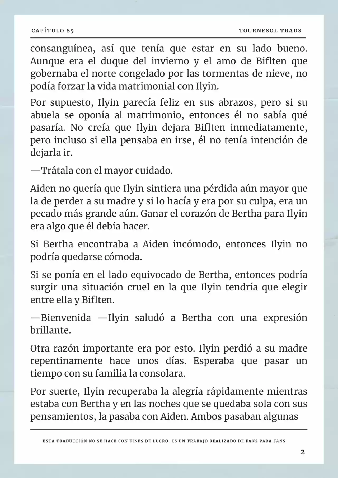 Cómo Sobrevivir Como Esposa Del Duque Monstruo (Novela) - Capítulo 85 - Página 3 - LectorTMOo