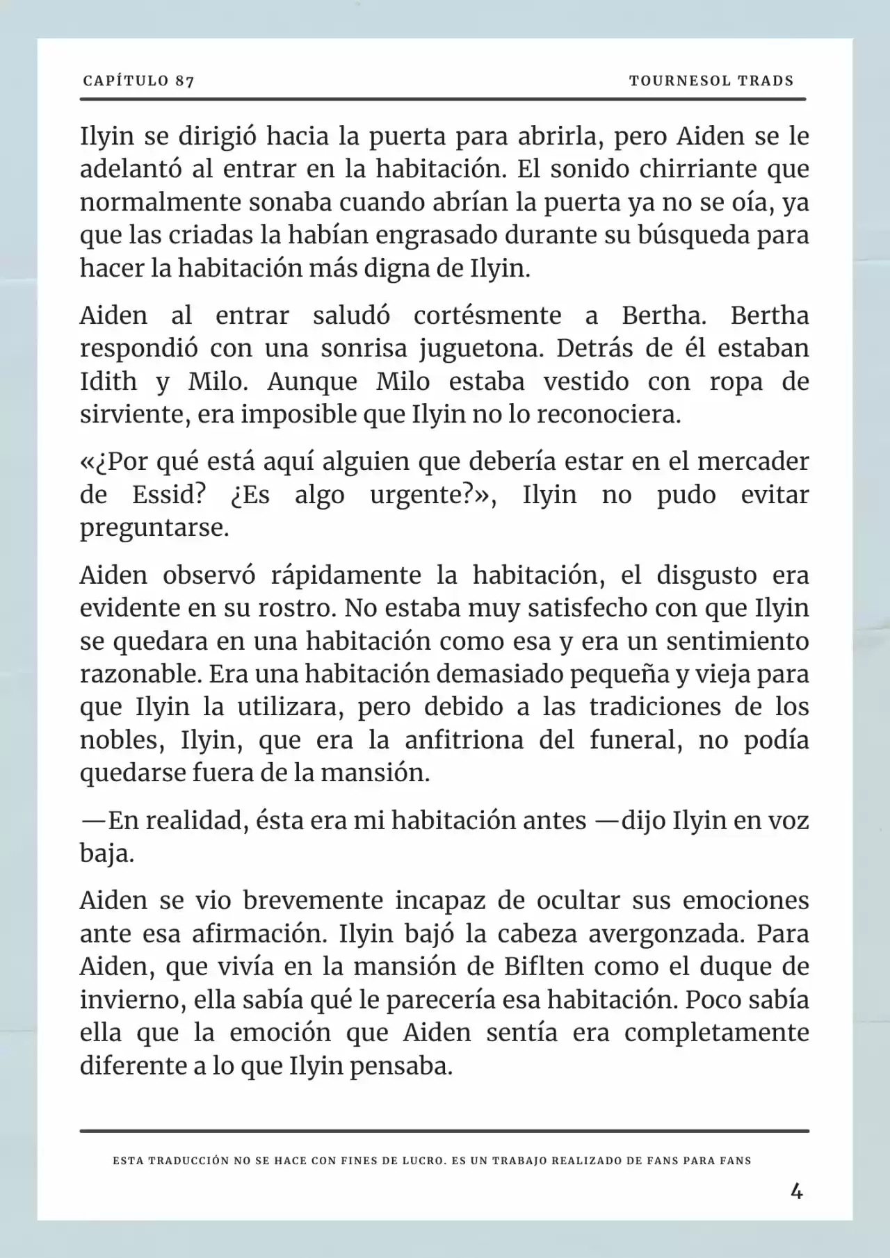 Cómo Sobrevivir Como Esposa Del Duque Monstruo (Novela) - Capítulo 87 - Página 5 - LectorTMOo