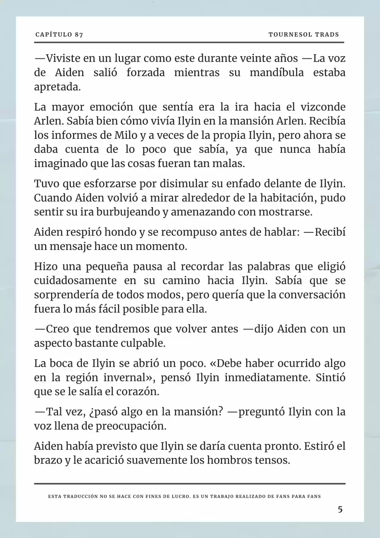 Cómo Sobrevivir Como Esposa Del Duque Monstruo (Novela) - Capítulo 87 - Página 6 - LectorTMOo