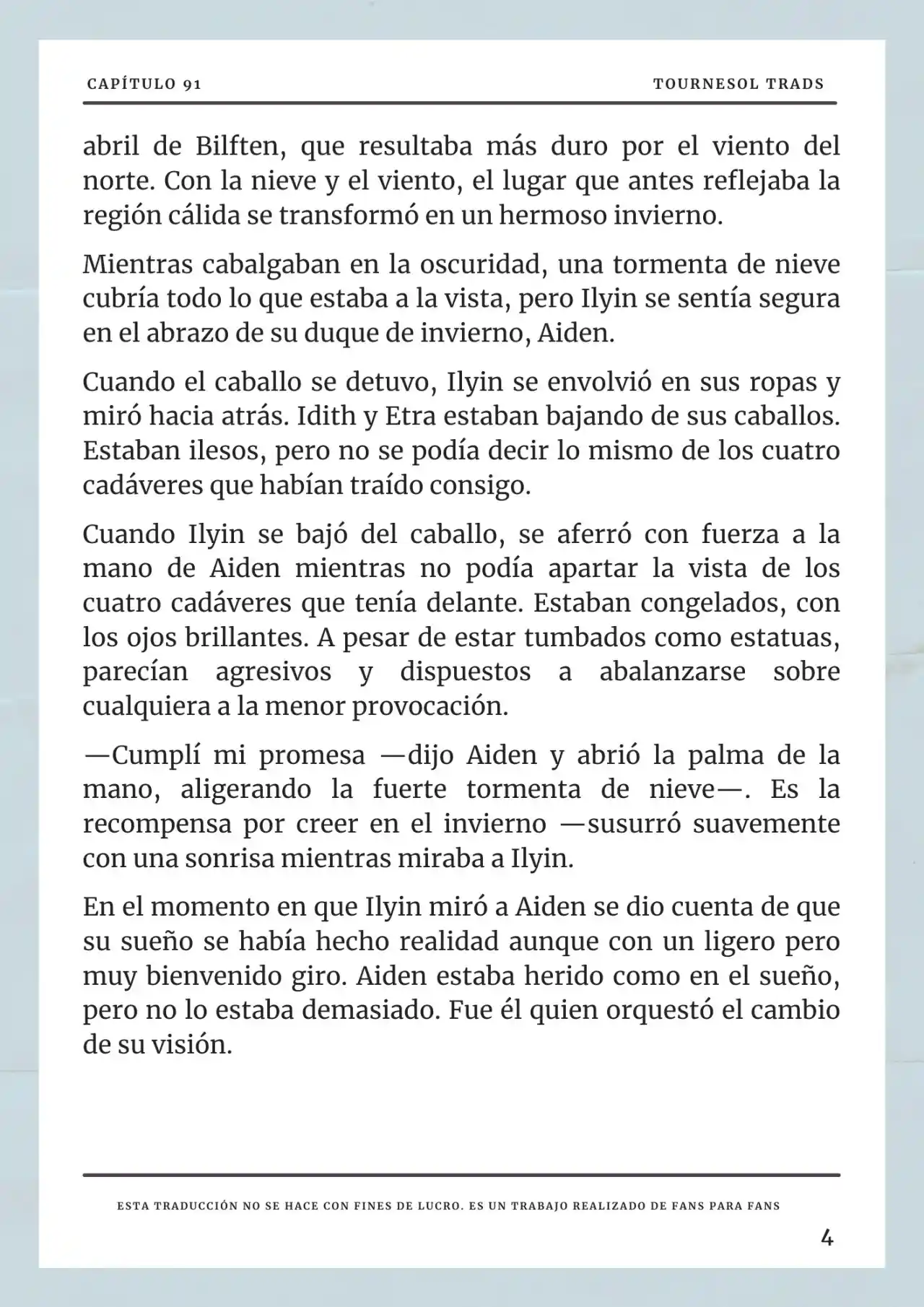 Cómo Sobrevivir Como Esposa Del Duque Monstruo (Novela) - Capítulo 91 - Página 5 - LectorTMOo