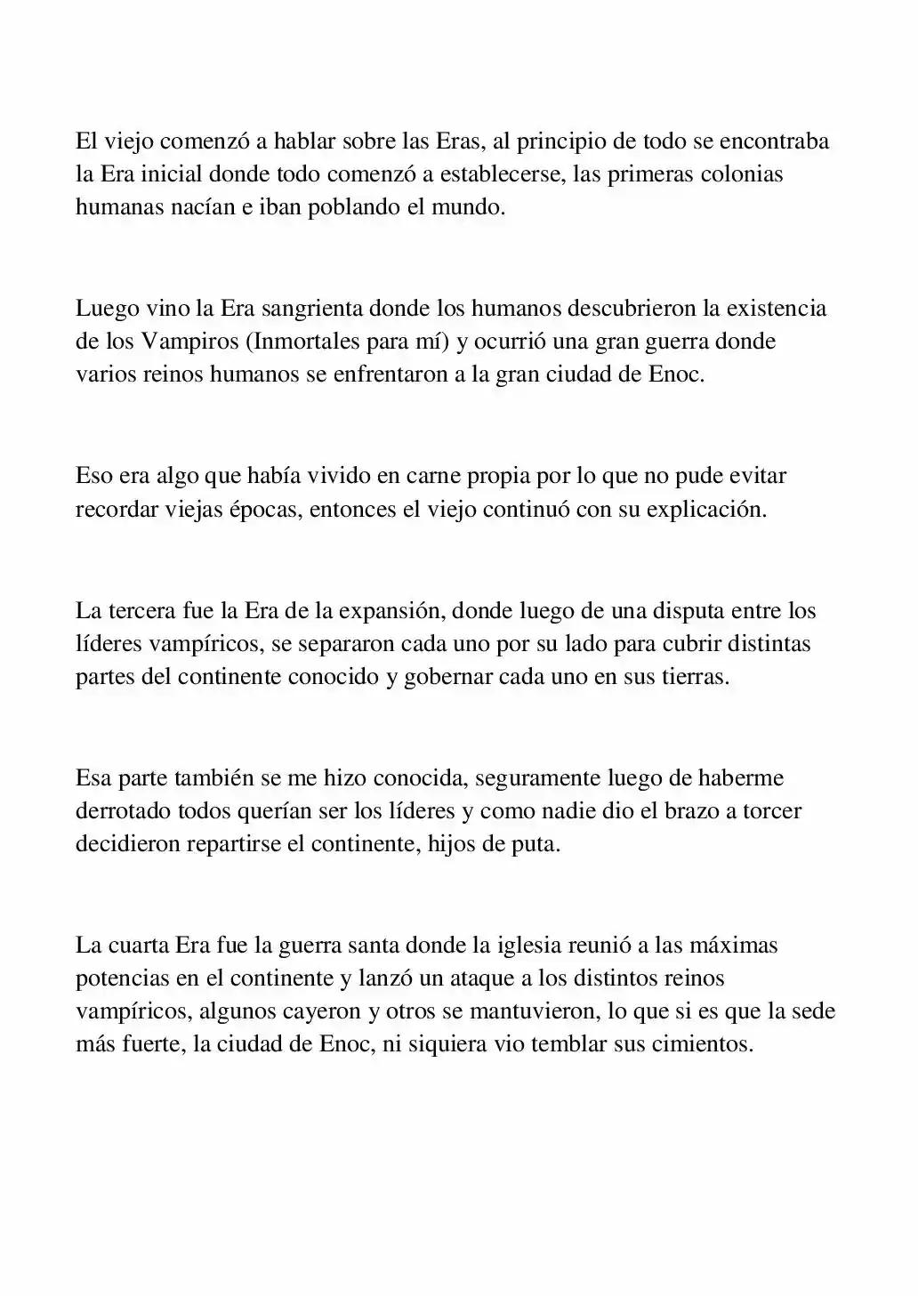 Caín (Novela) - Capítulo 3 - Página 5 - LectorTMOo