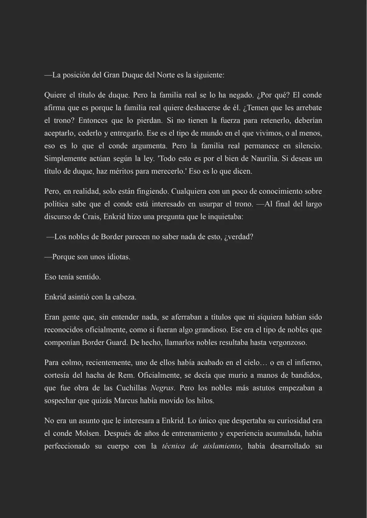 Caballero En Eterna Regresión. (Novela) - Capítulo 220 - Página 10 - LectorTMOo