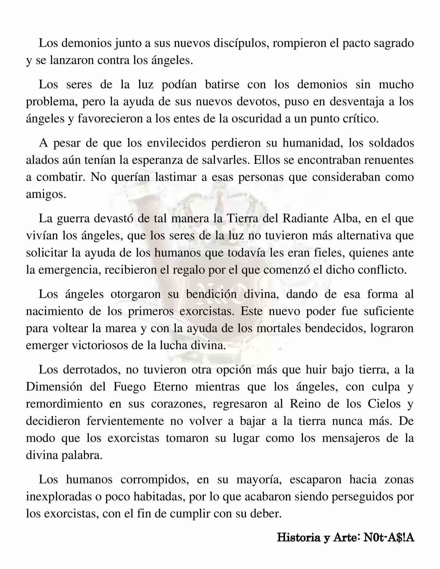 Cada Noche Aparecen Los Demonios (Novela) - Capítulo 10 - Página 4 - LectorTMOo