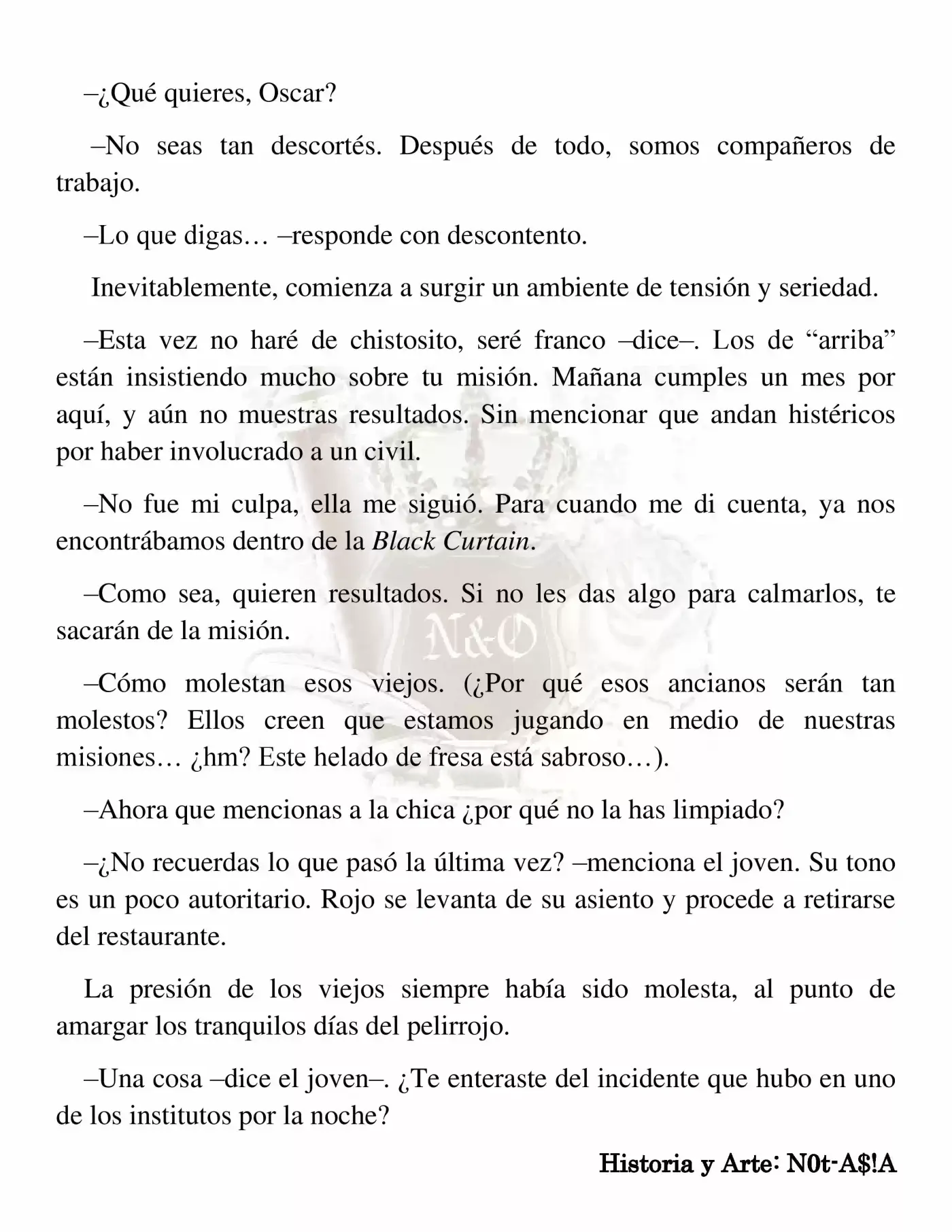 Cada Noche Aparecen Los Demonios (Novela) - Capítulo 10 - Página 7 - LectorTMOo