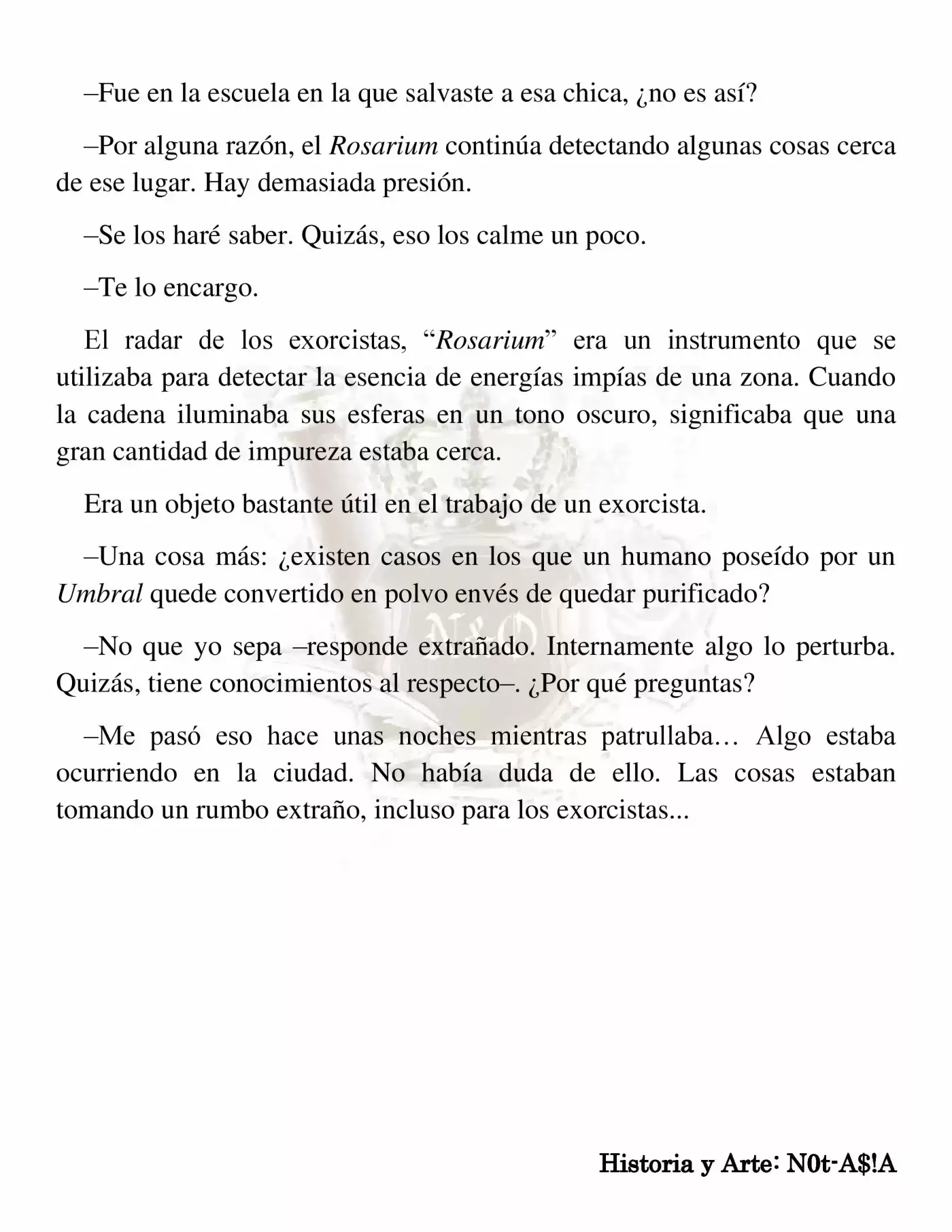 Cada Noche Aparecen Los Demonios (Novela) - Capítulo 10 - Página 8 - LectorTMOo