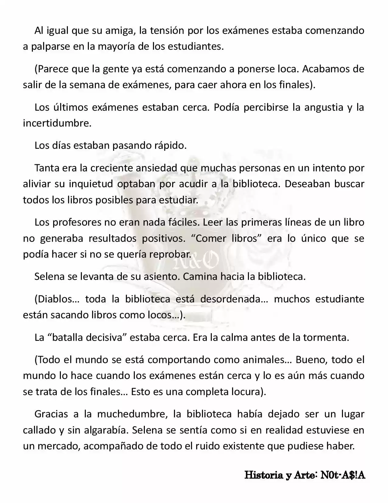 Cada Noche Aparecen Los Demonios (Novela) - Capítulo 11 - Página 4 - LectorTMOo