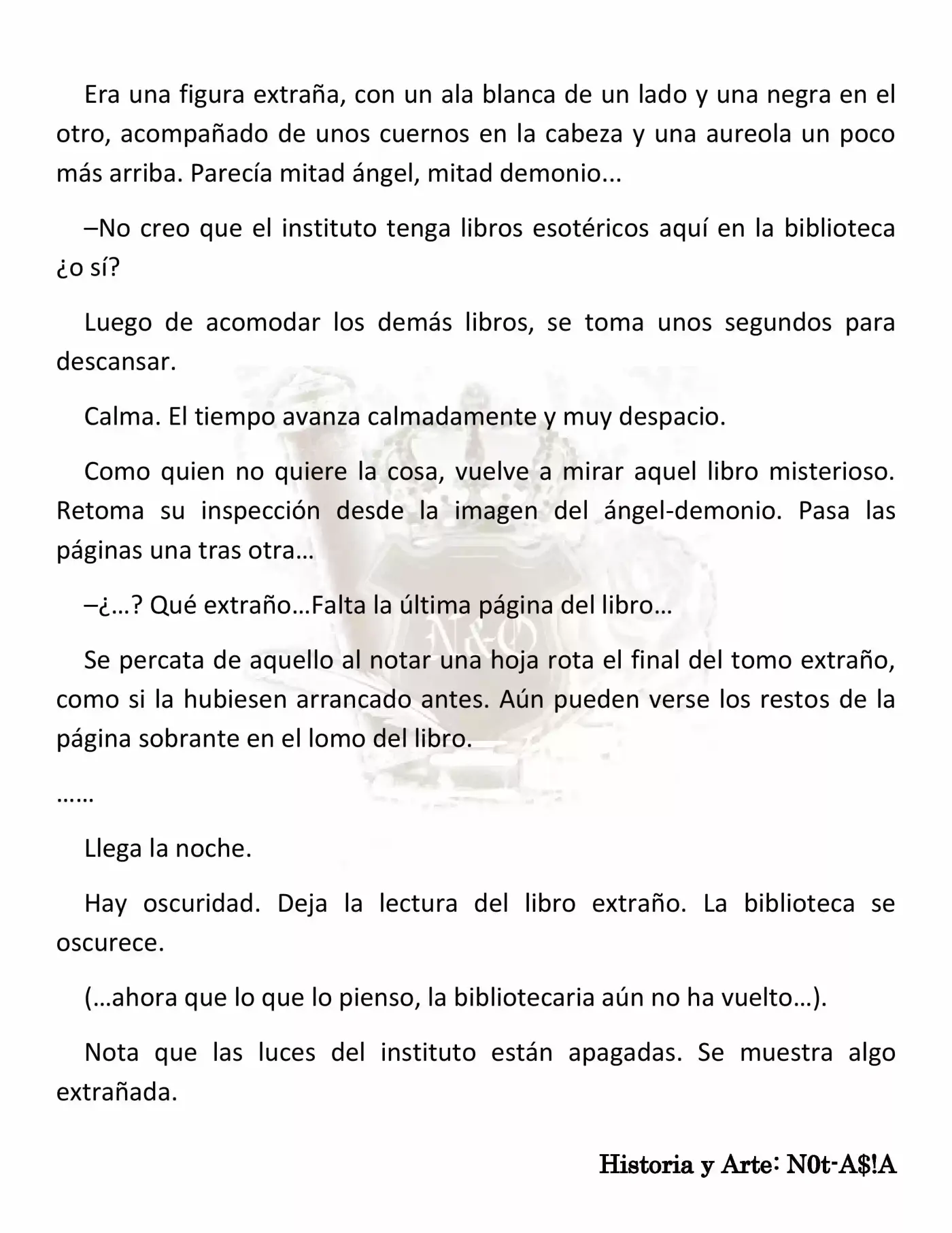 Cada Noche Aparecen Los Demonios (Novela) - Capítulo 12 - Página 3 - LectorTMOo