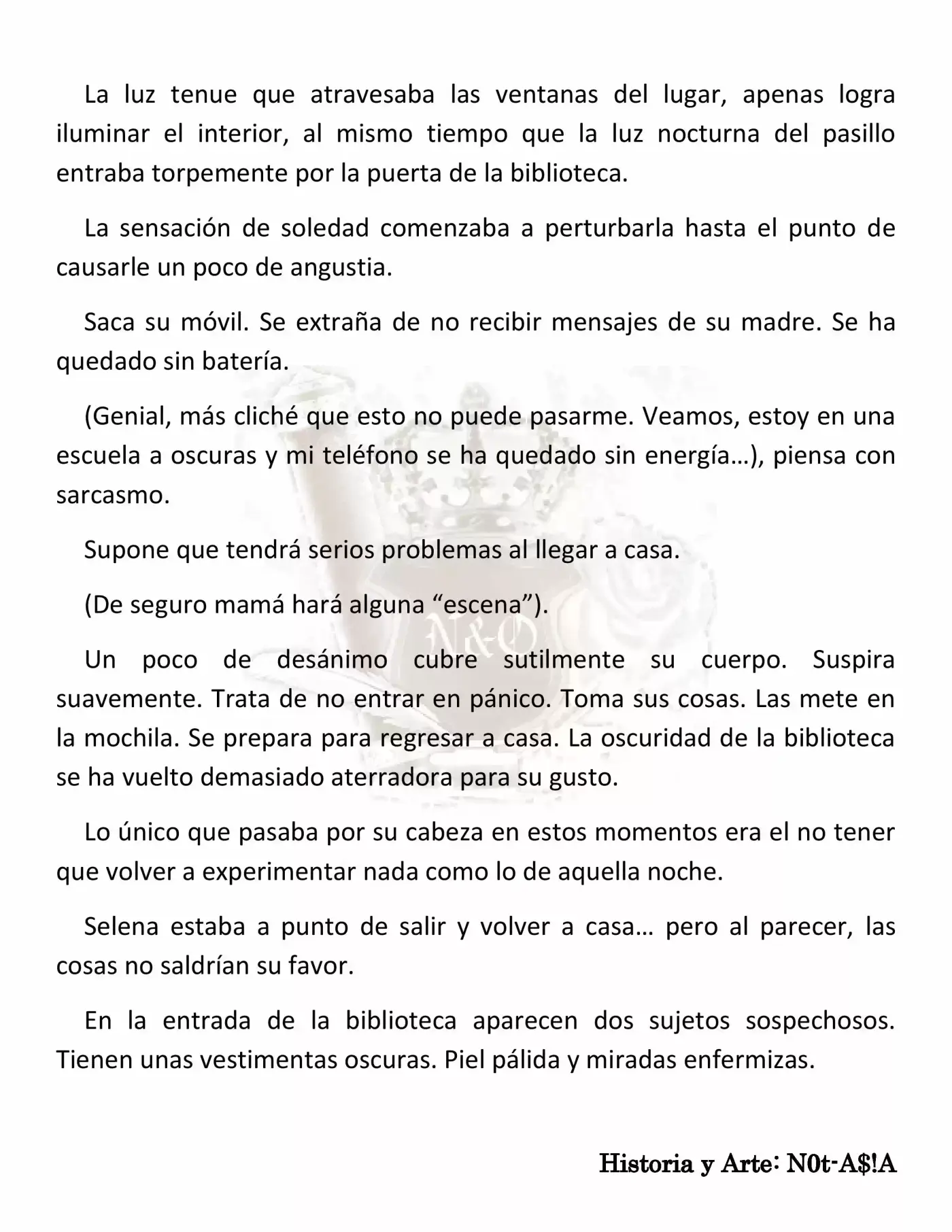 Cada Noche Aparecen Los Demonios (Novela) - Capítulo 12 - Página 4 - LectorTMOo