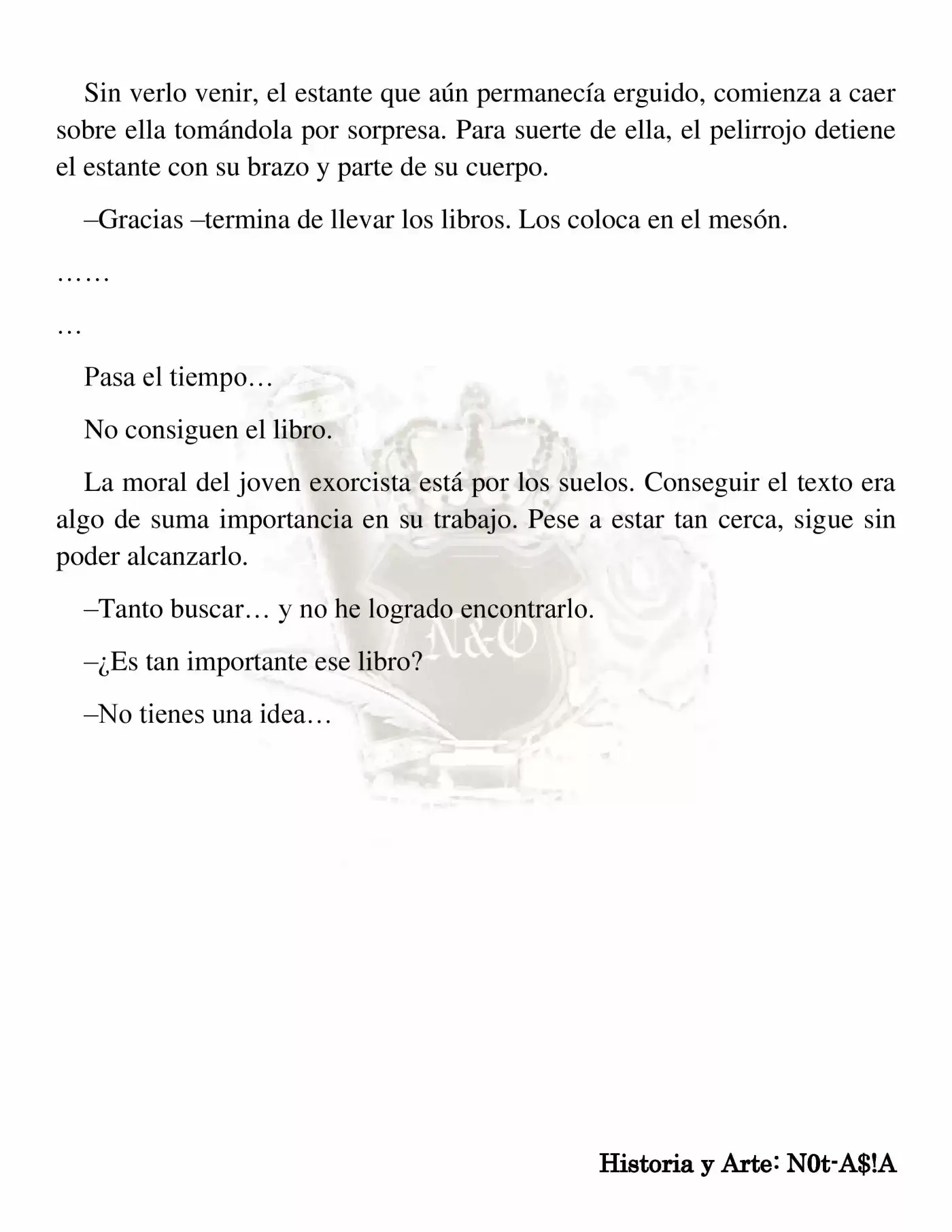 Cada Noche Aparecen Los Demonios (Novela) - Capítulo 14 - Página 4 - LectorTMOo
