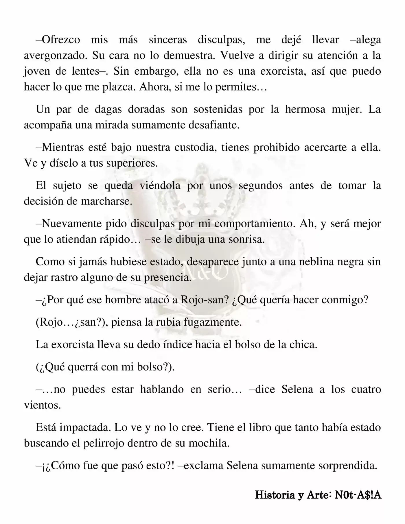 Cada Noche Aparecen Los Demonios (Novela) - Capítulo 16 - Página 5 - LectorTMOo