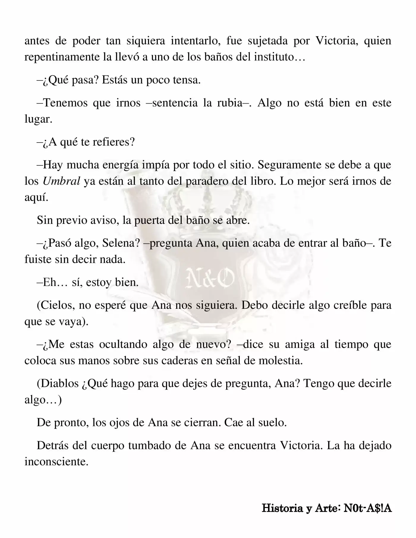 Cada Noche Aparecen Los Demonios (Novela) - Capítulo 21 - Página 5 - LectorTMOo