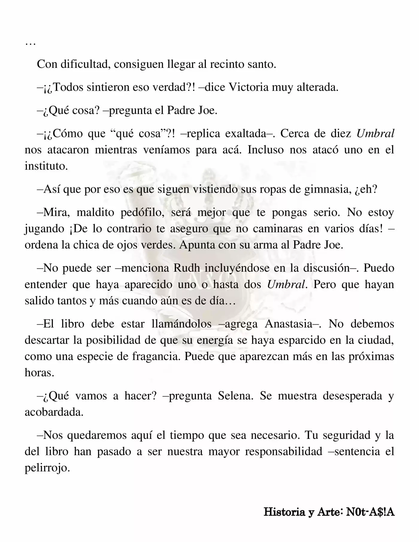 Cada Noche Aparecen Los Demonios (Novela) - Capítulo 21 - Página 10 - LectorTMOo