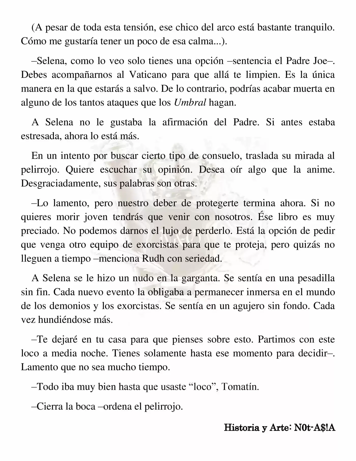 Cada Noche Aparecen Los Demonios (Novela) - Capítulo 25 - Página 6 - LectorTMOo