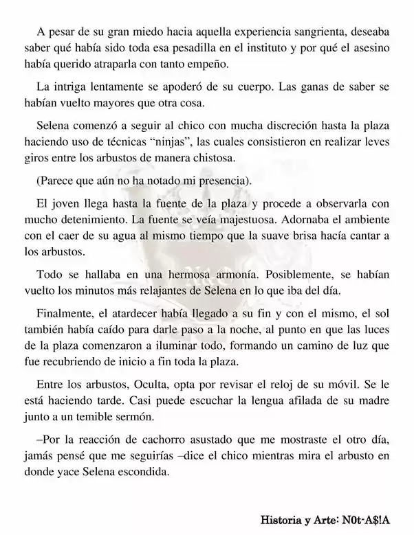 Cada Noche Aparecen Los Demonios (Novela) - Capítulo 8 - Página 5 - LectorTMOo