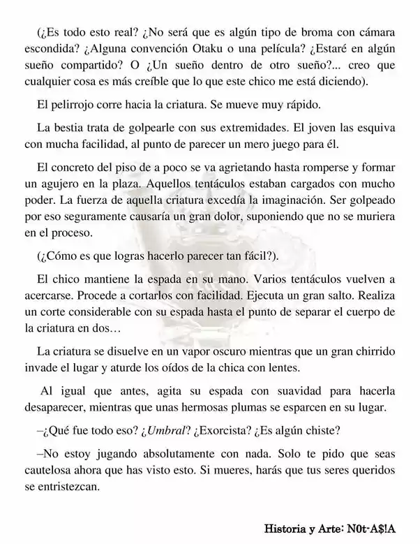 Cada Noche Aparecen Los Demonios (Novela) - Capítulo 9 - Página 6 - LectorTMOo