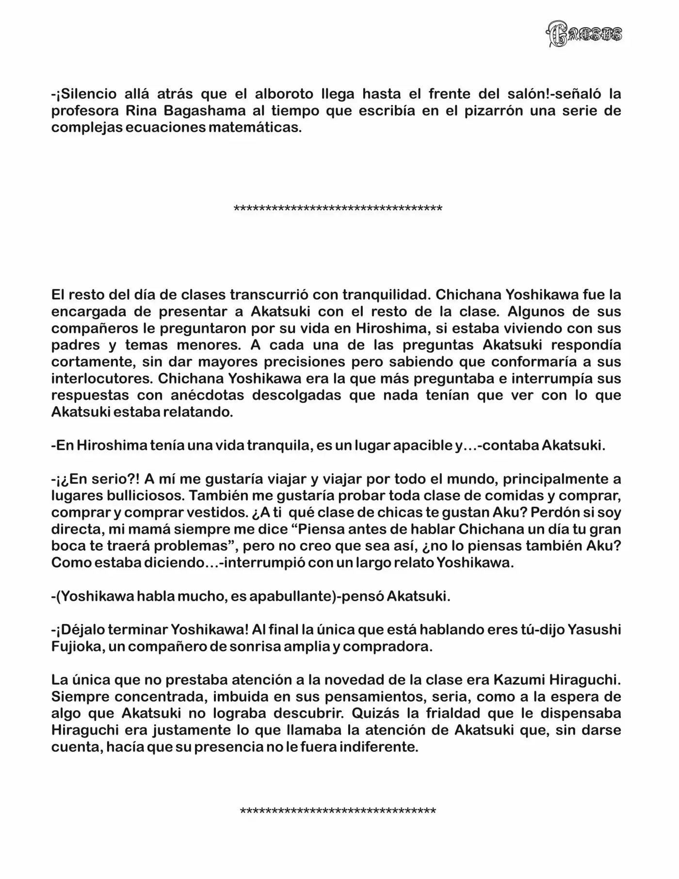 Caesus (Novela) - Capítulo 1 - Página 5 - LectorTMOo