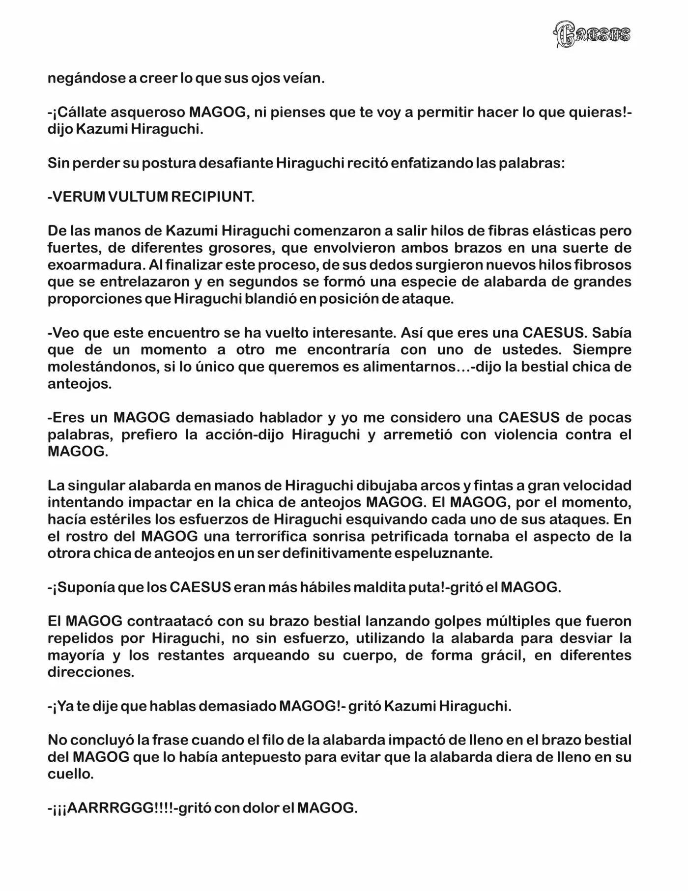 Caesus (Novela) - Capítulo 1 - Página 9 - LectorTMOo