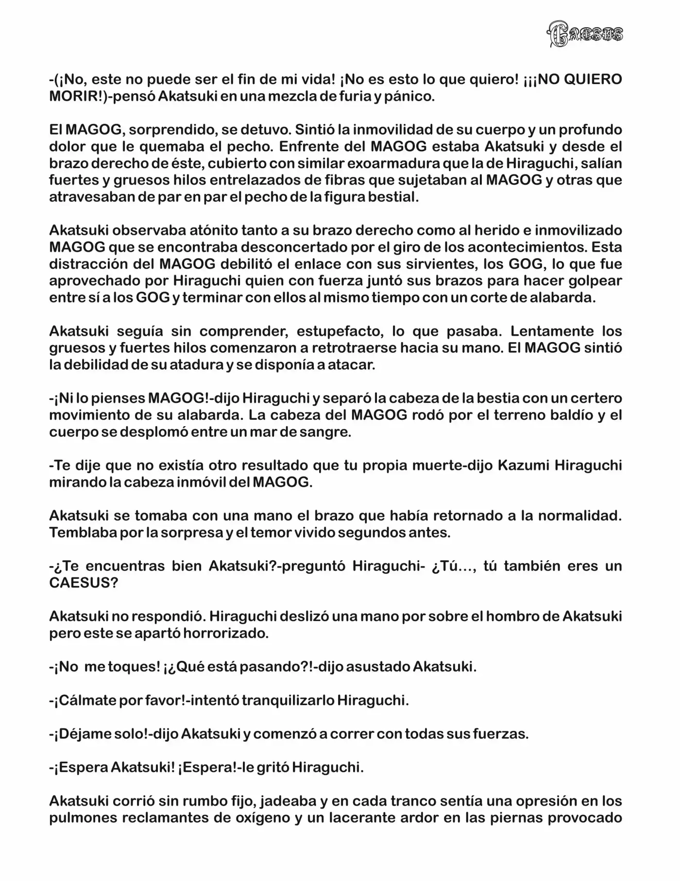 Caesus (Novela) - Capítulo 1 - Página 11 - LectorTMOo