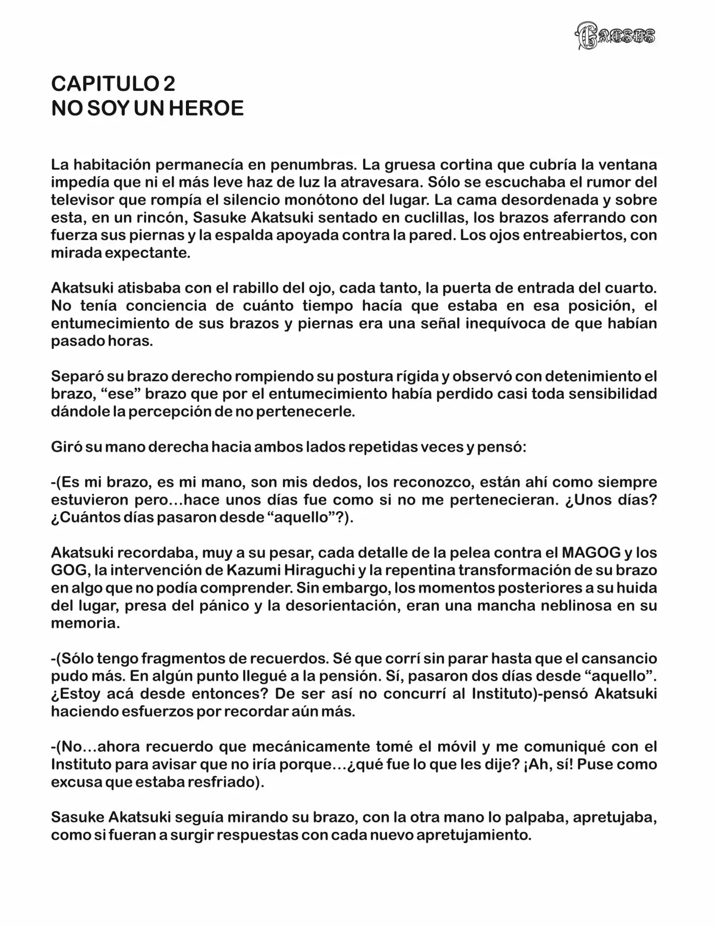 Caesus (Novela) - Capítulo 2 - Página 4 - LectorTMOo