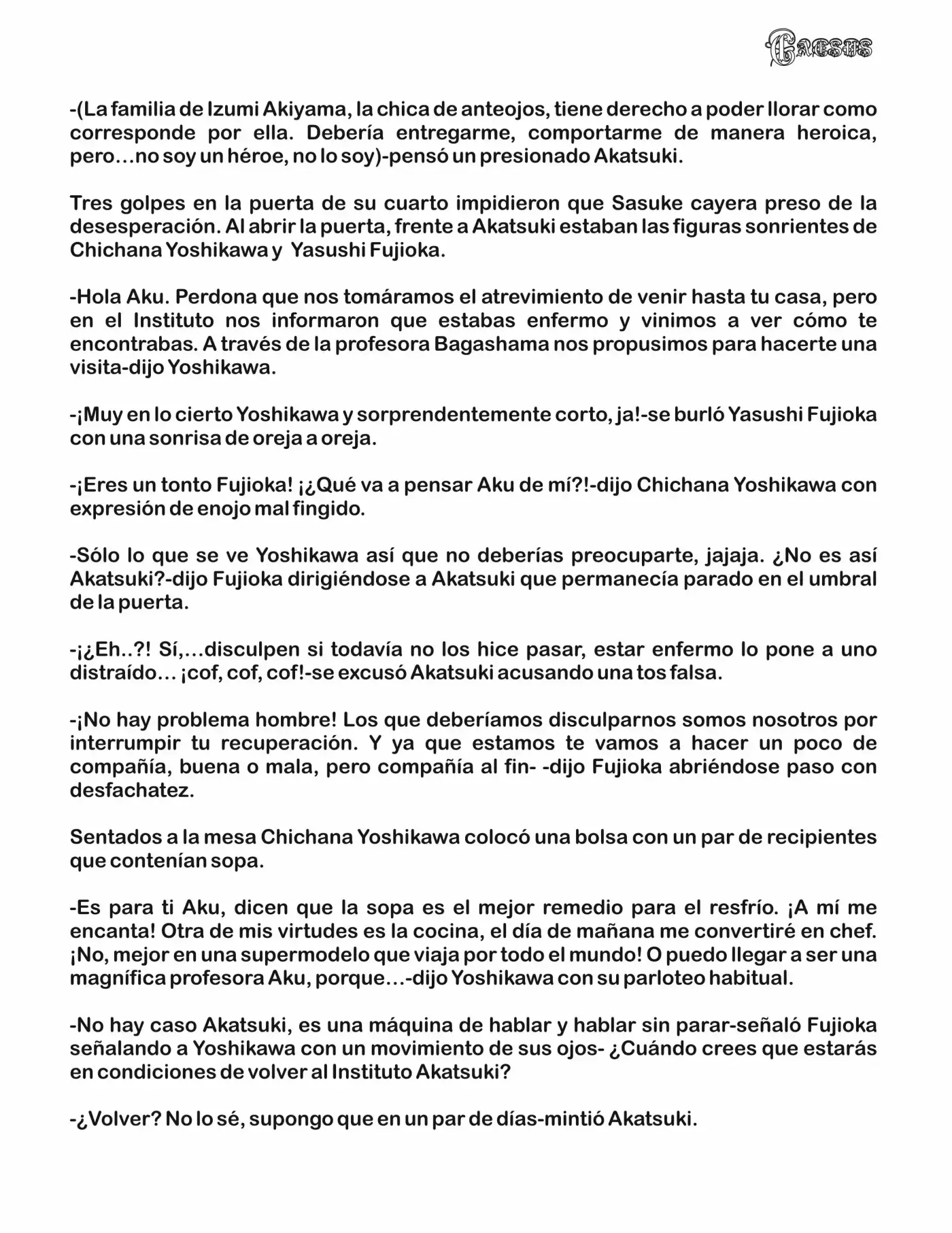 Caesus (Novela) - Capítulo 2 - Página 6 - LectorTMOo