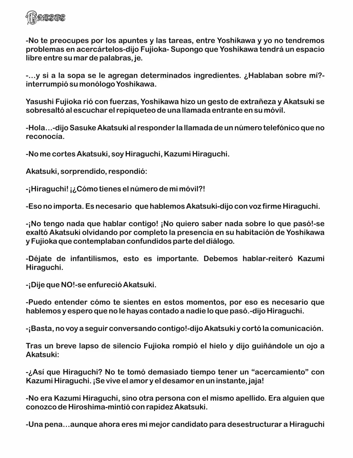 Caesus (Novela) - Capítulo 2 - Página 7 - LectorTMOo