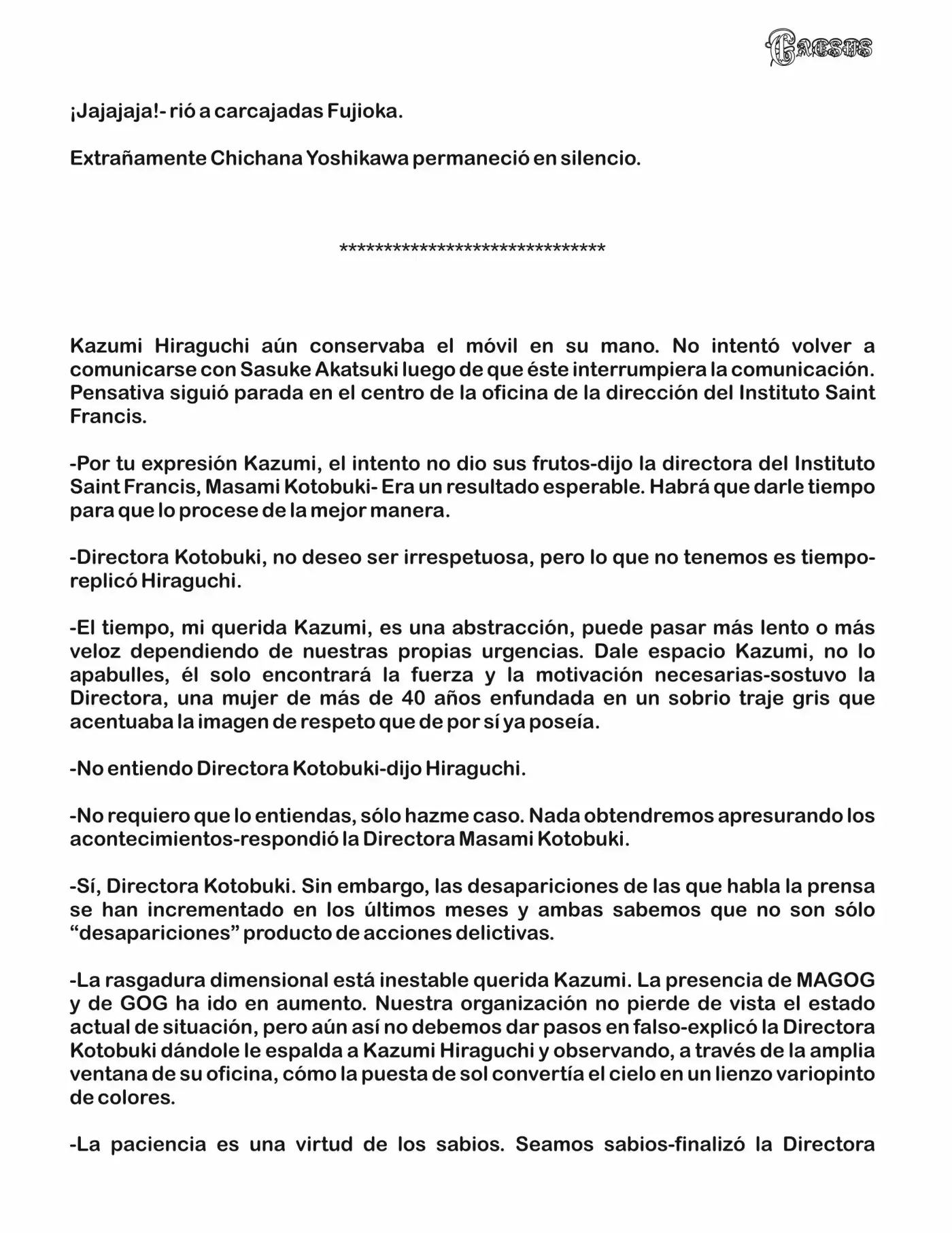 Caesus (Novela) - Capítulo 2 - Página 8 - LectorTMOo