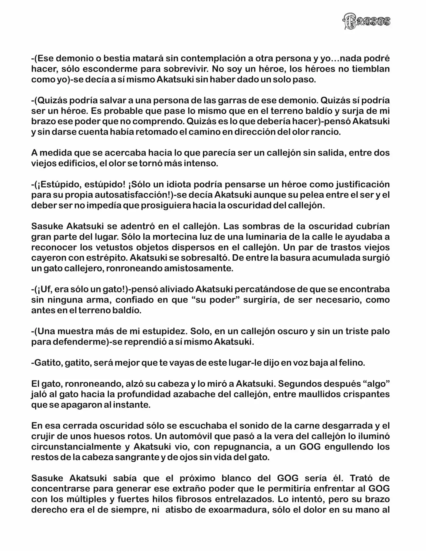 Caesus (Novela) - Capítulo 2 - Página 10 - LectorTMOo
