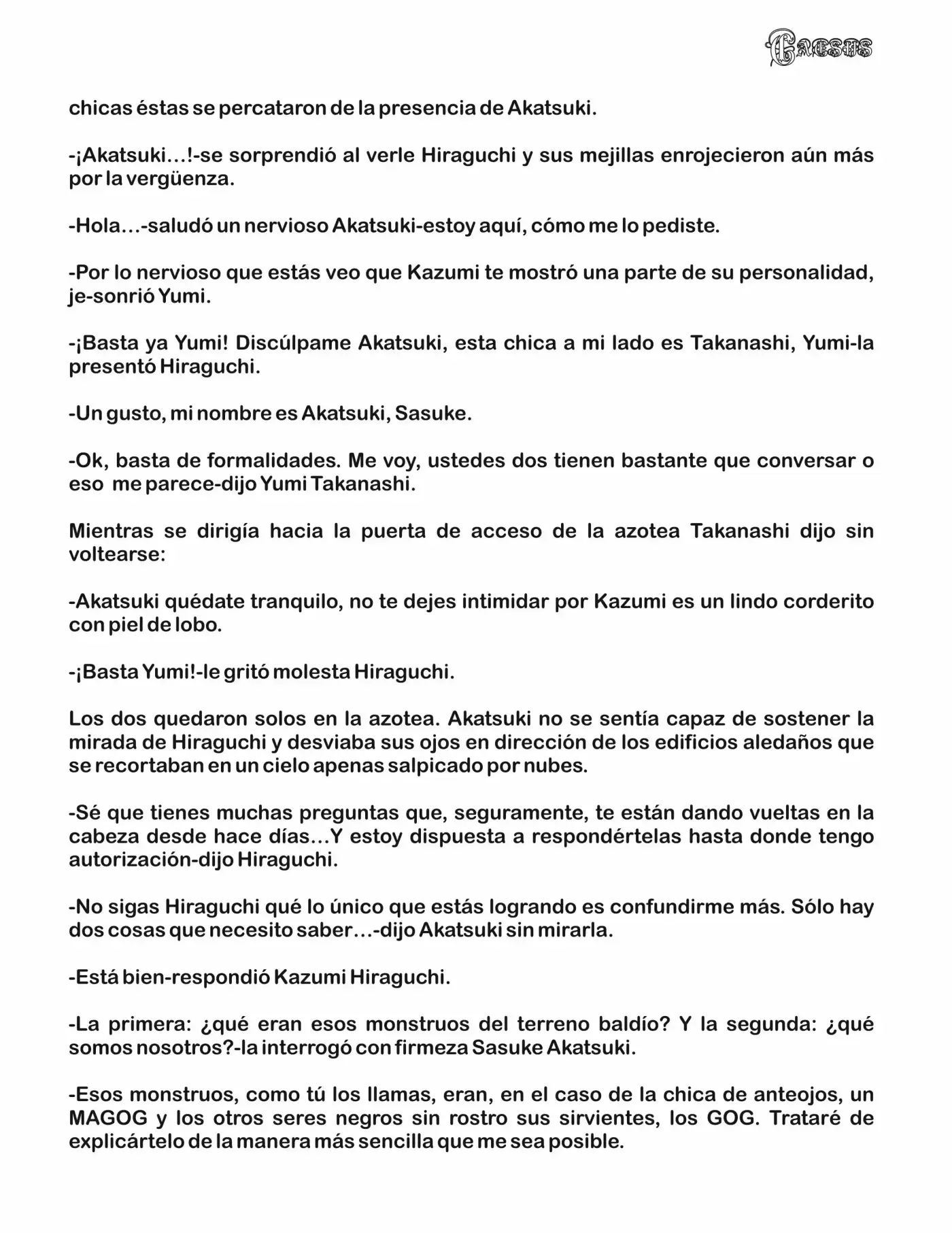 Caesus (Novela) - Capítulo 3 - Página 7 - LectorTMOo