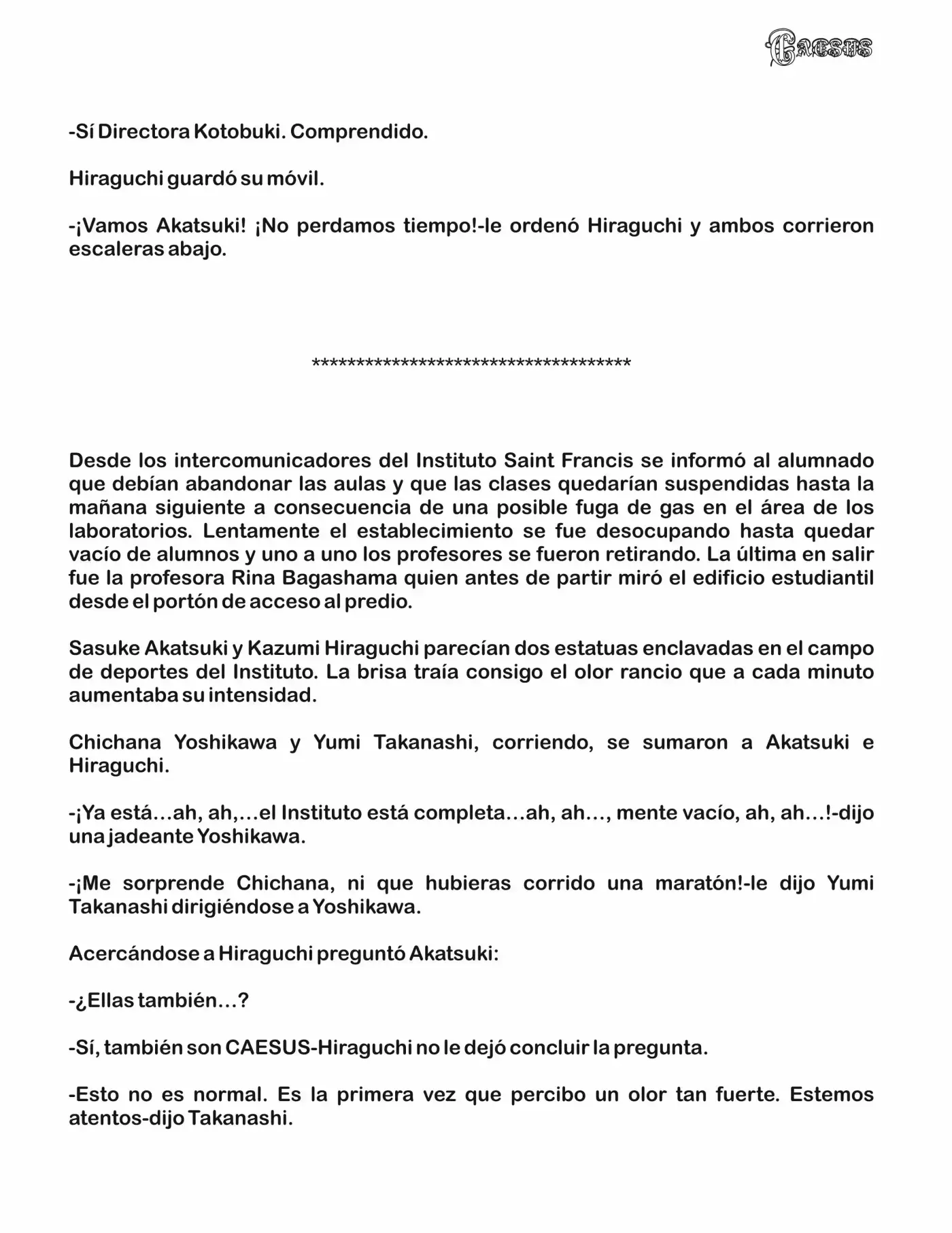 Caesus (Novela) - Capítulo 3 - Página 11 - LectorTMOo
