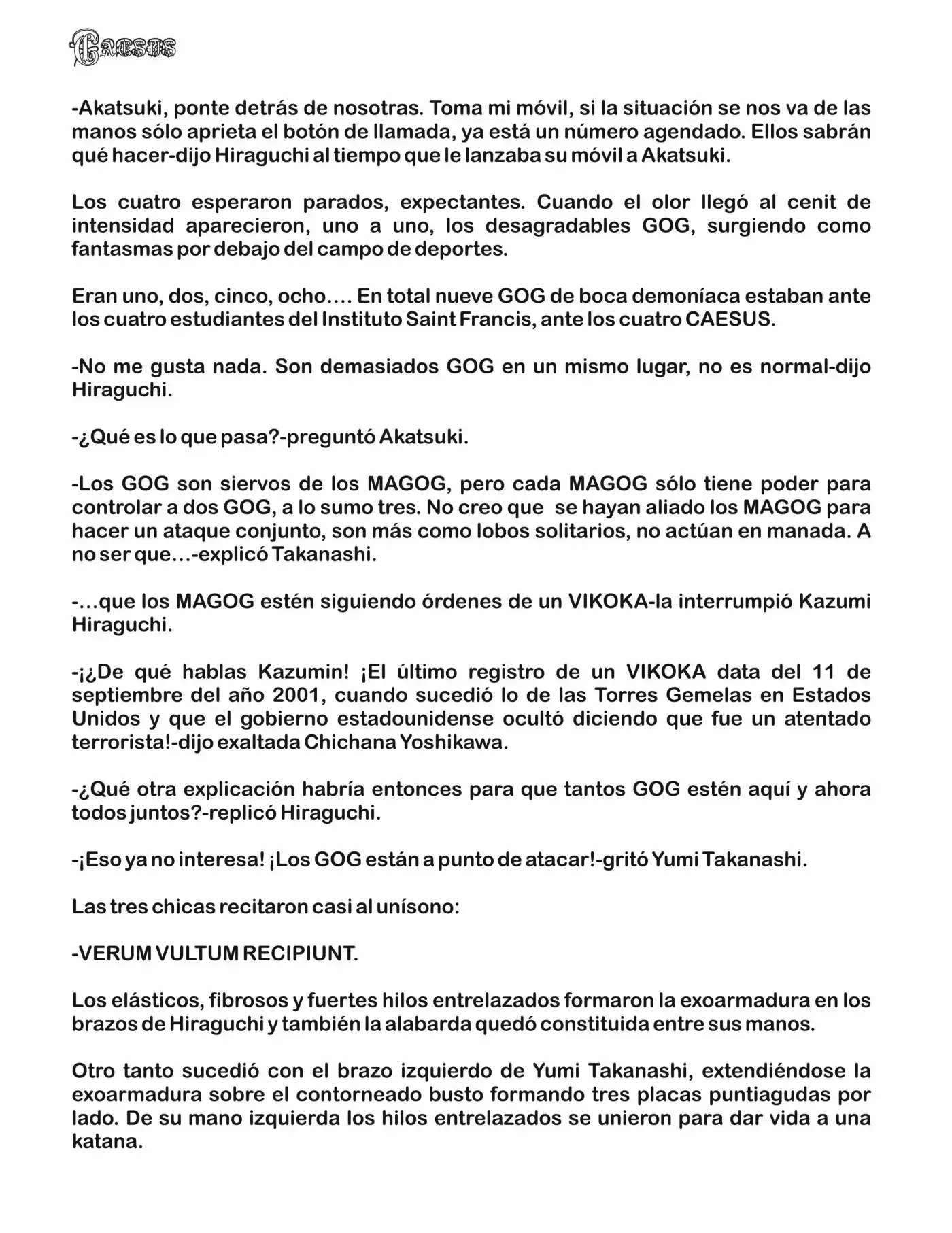 Caesus (Novela) - Capítulo 3 - Página 12 - LectorTMOo