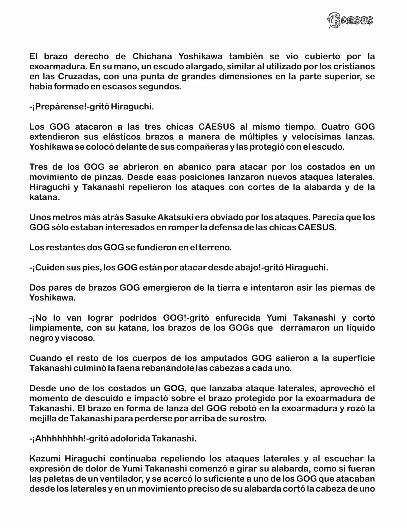 Caesus (Novela) - Capítulo 3 - Página 13 - LectorTMOo