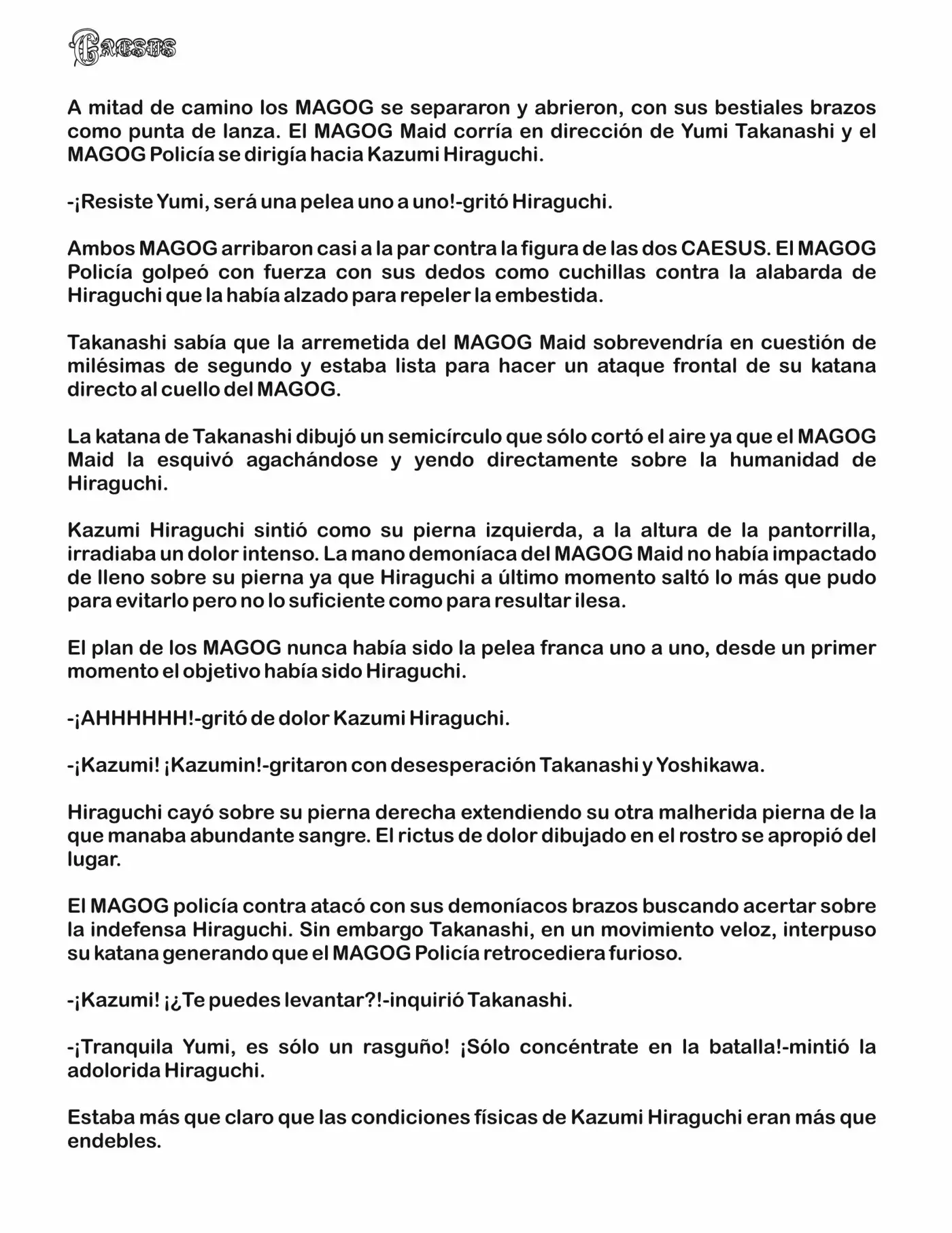 Caesus (Novela) - Capítulo 4 - Página 8 - LectorTMOo