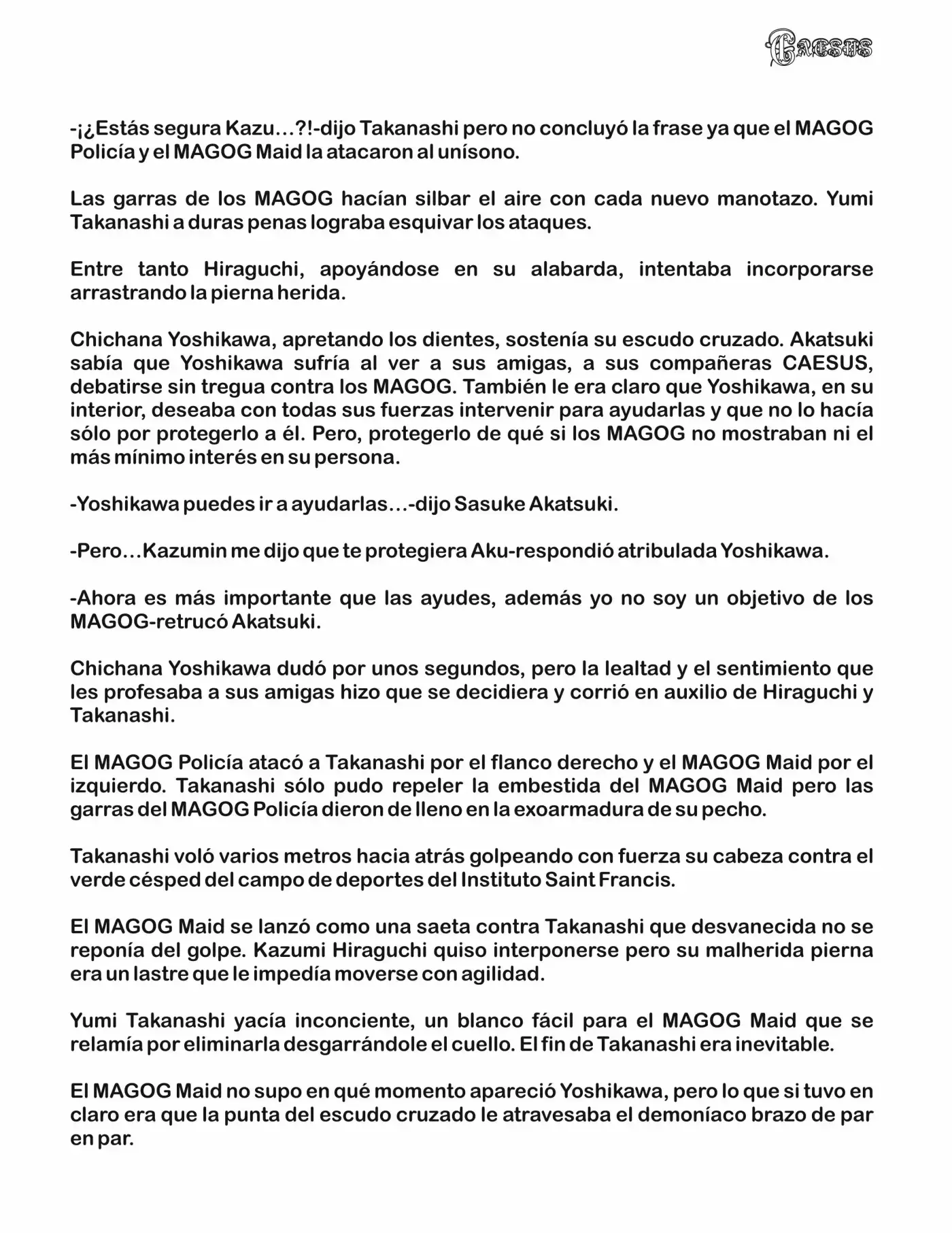 Caesus (Novela) - Capítulo 4 - Página 9 - LectorTMOo