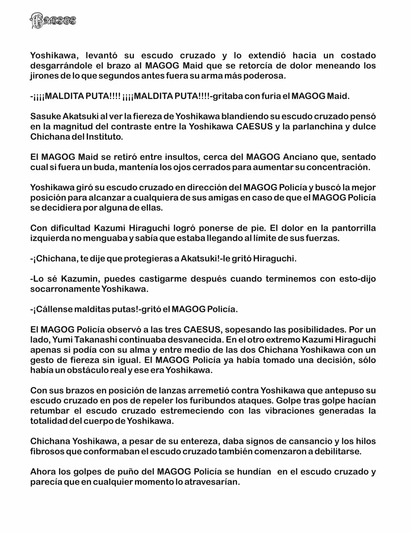 Caesus (Novela) - Capítulo 4 - Página 10 - LectorTMOo