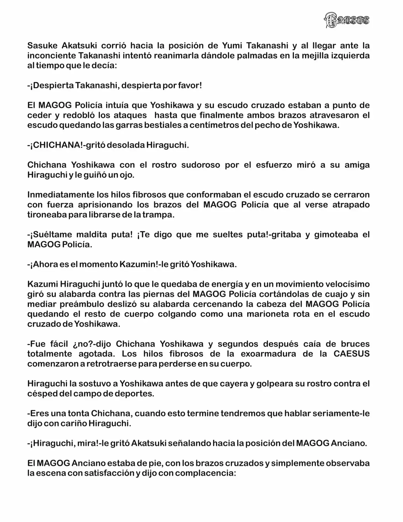 Caesus (Novela) - Capítulo 4 - Página 11 - LectorTMOo